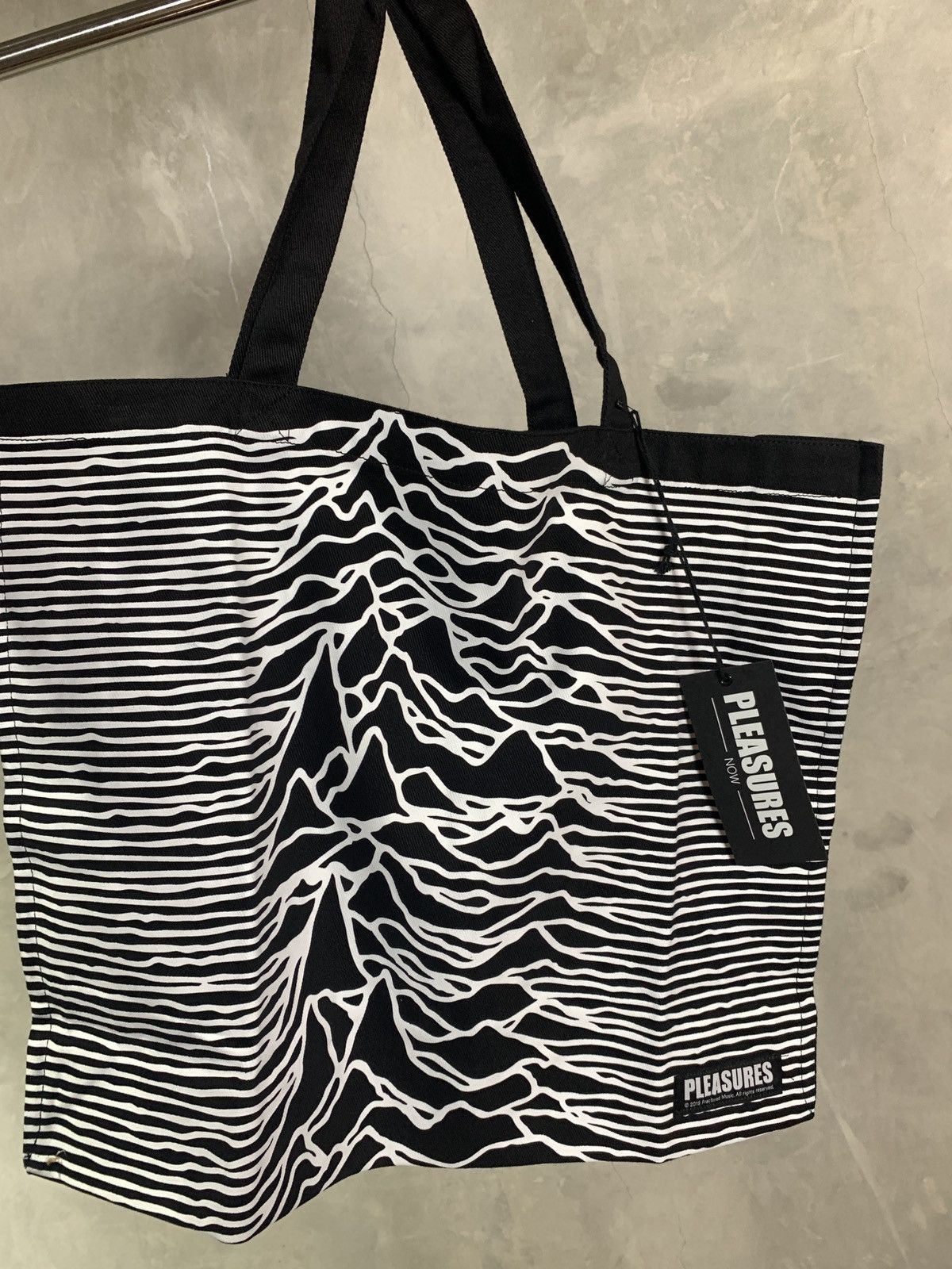 image of 2019 Pleasures X Joy Division Totebag in Black, Men's