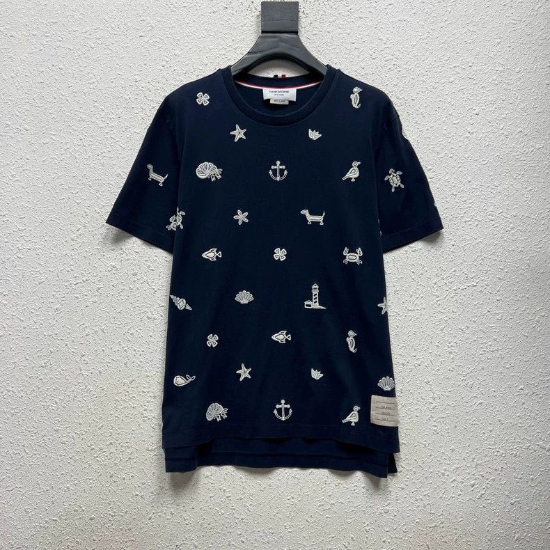 Thom Browne Thom Browne size3 Animal embroidered short sleeves Size US L / EU 52-54 / 3 - 1 Thumbnail