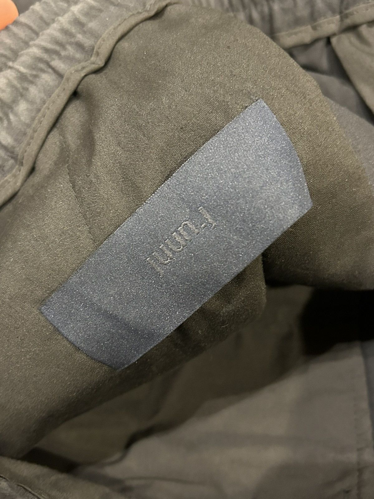 Juun.J Juun.J Nylon Sweatpants - Black Size US 30 / EU 46 - 3 Thumbnail