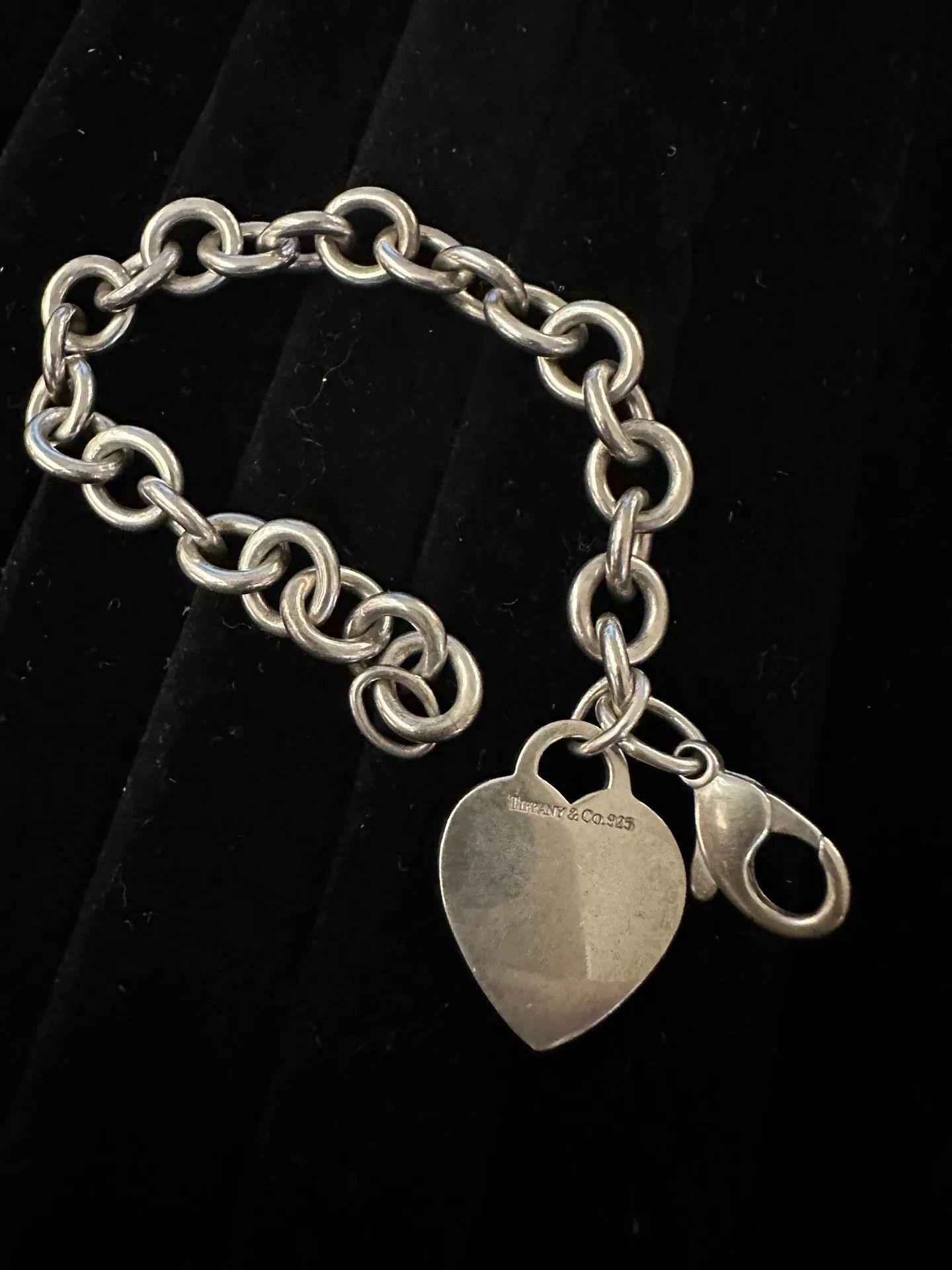 Tiffany & Co. Tiffany Heart 925 Silver Bracelet Size ONE SIZE - 1 Thumbnail