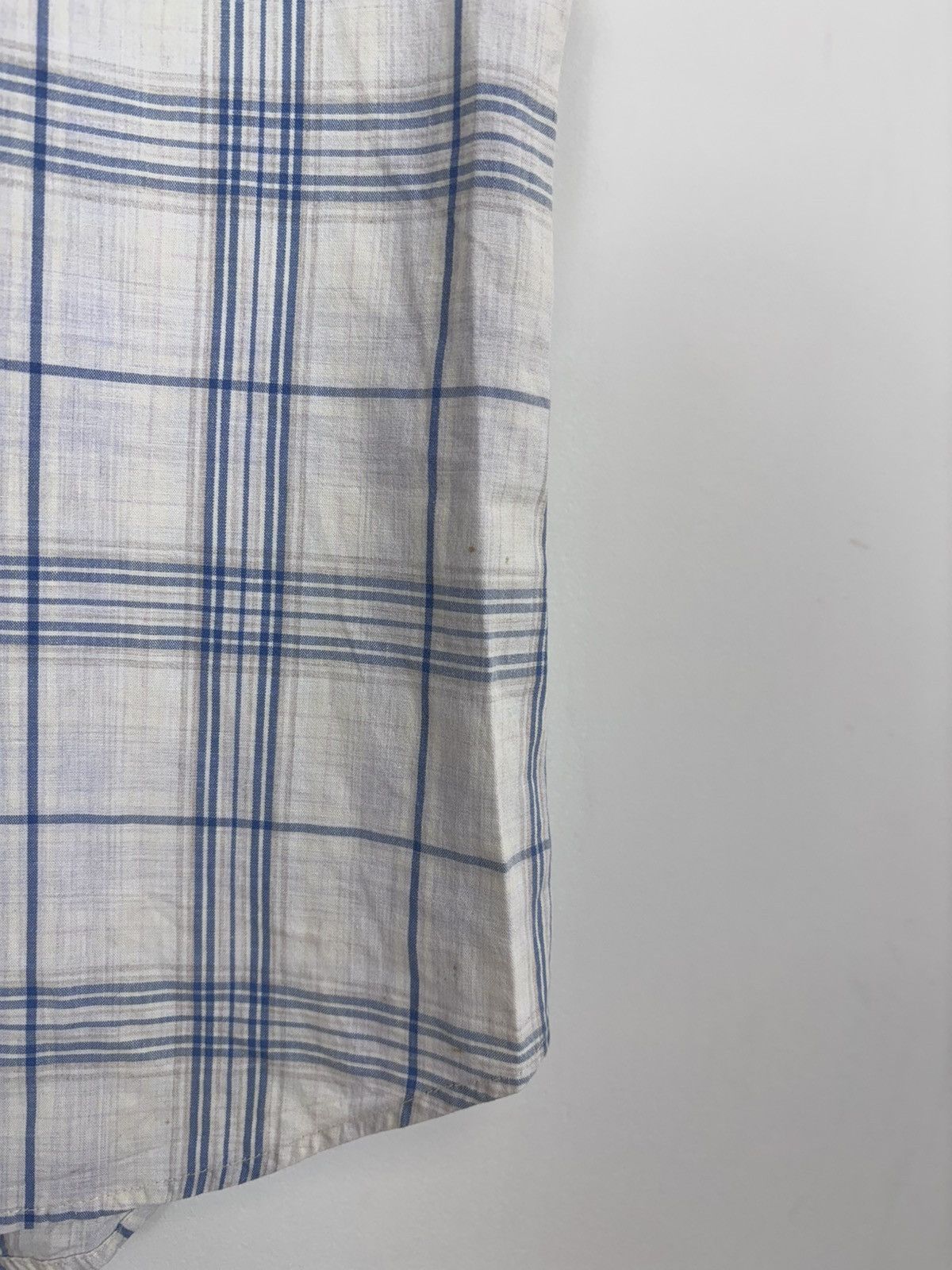 Dolce & Gabbana Vintage Dolce & Gabbana Men’s Madras Short Sleeve Shirt Size US L / EU 52-54 / 3 - 5 Thumbnail