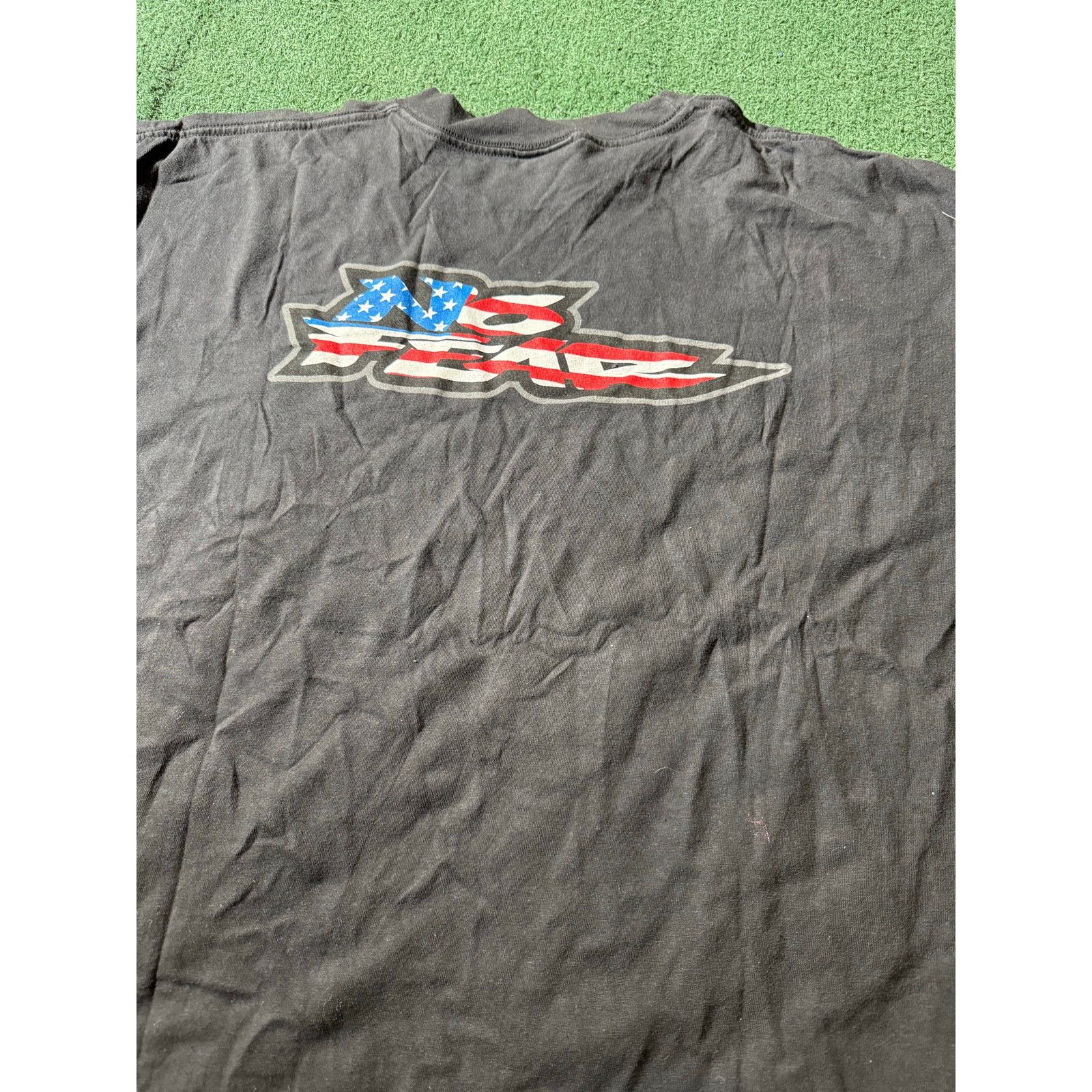 No Fear VTG No Fear Racing Tee Shirt Black Size XL early 2000s Size US XL / EU 56 / 4 - 2 Thumbnail