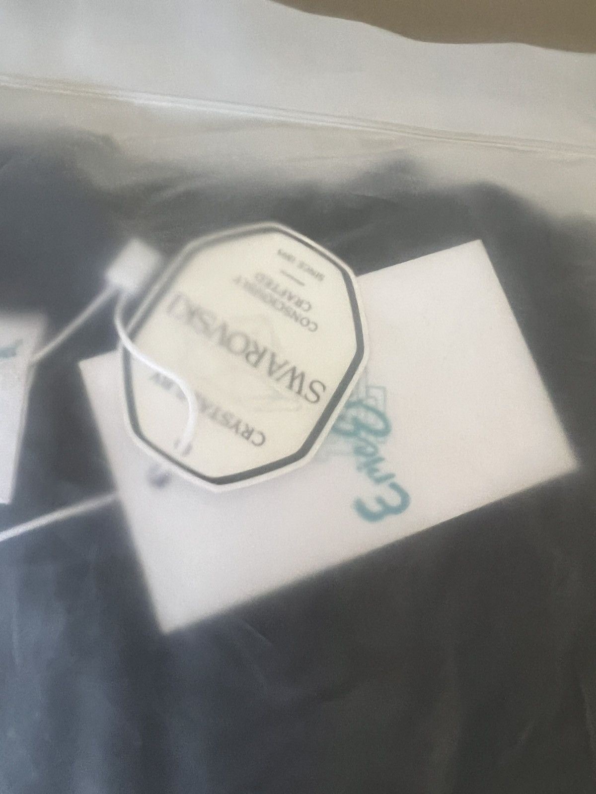 Eric Emanuel Eric Emanuel EE black Swarovski crystals tee shirt large Size US L / EU 52-54 / 3 - 4 Thumbnail
