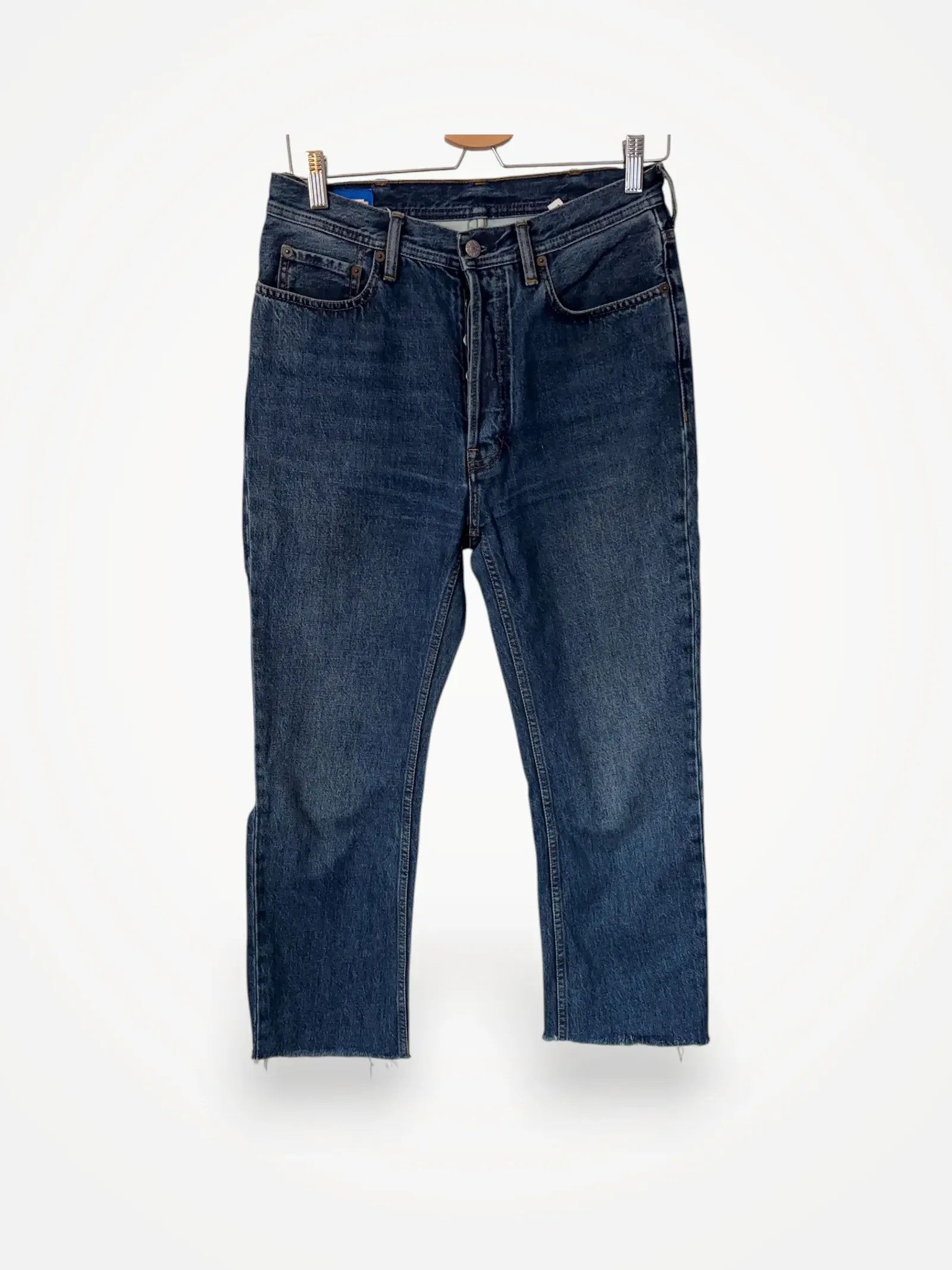 Acne Studios Acne Studios Log mid blue Jeans Size 25" / US 0 / IT 36 - 1 Thumbnail