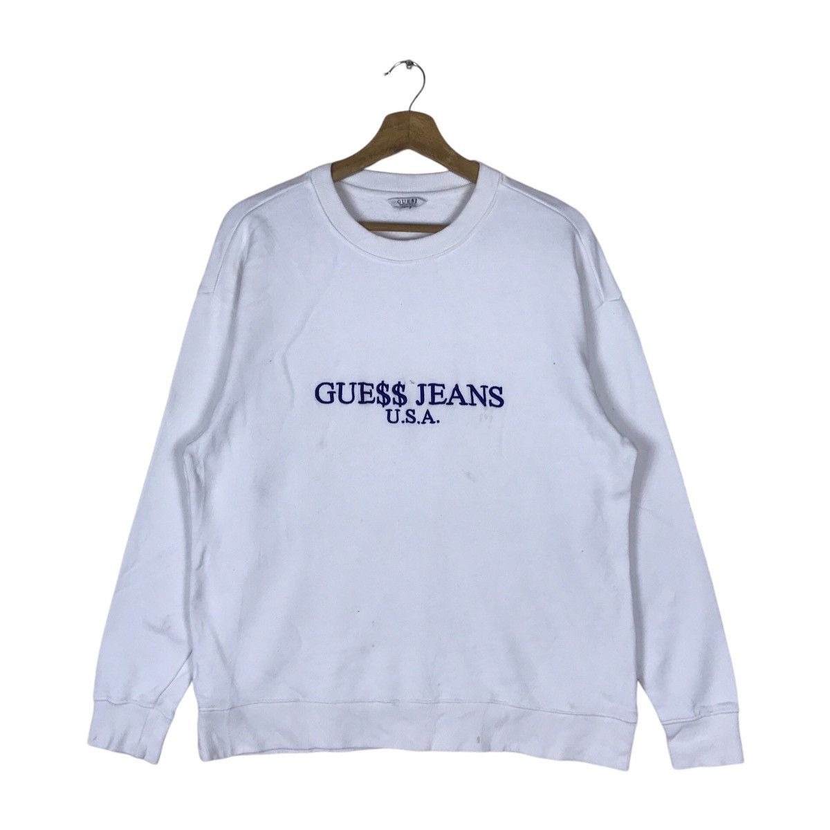 Vintage Guess Jeans USA Pullover Jumper Sweatshirt Tops