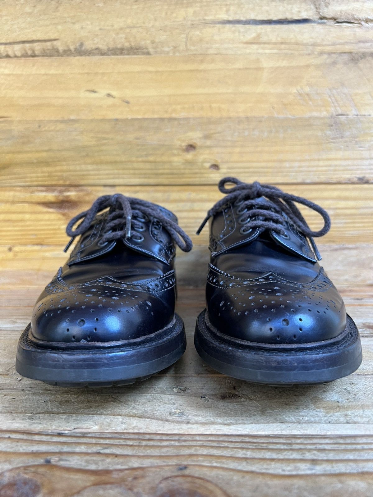 Church's CHURCH’S ‘MOTHERSON’ BROGUES BROWN LEATHER SHOES Size US 7 / EU 40 - 5 Thumbnail