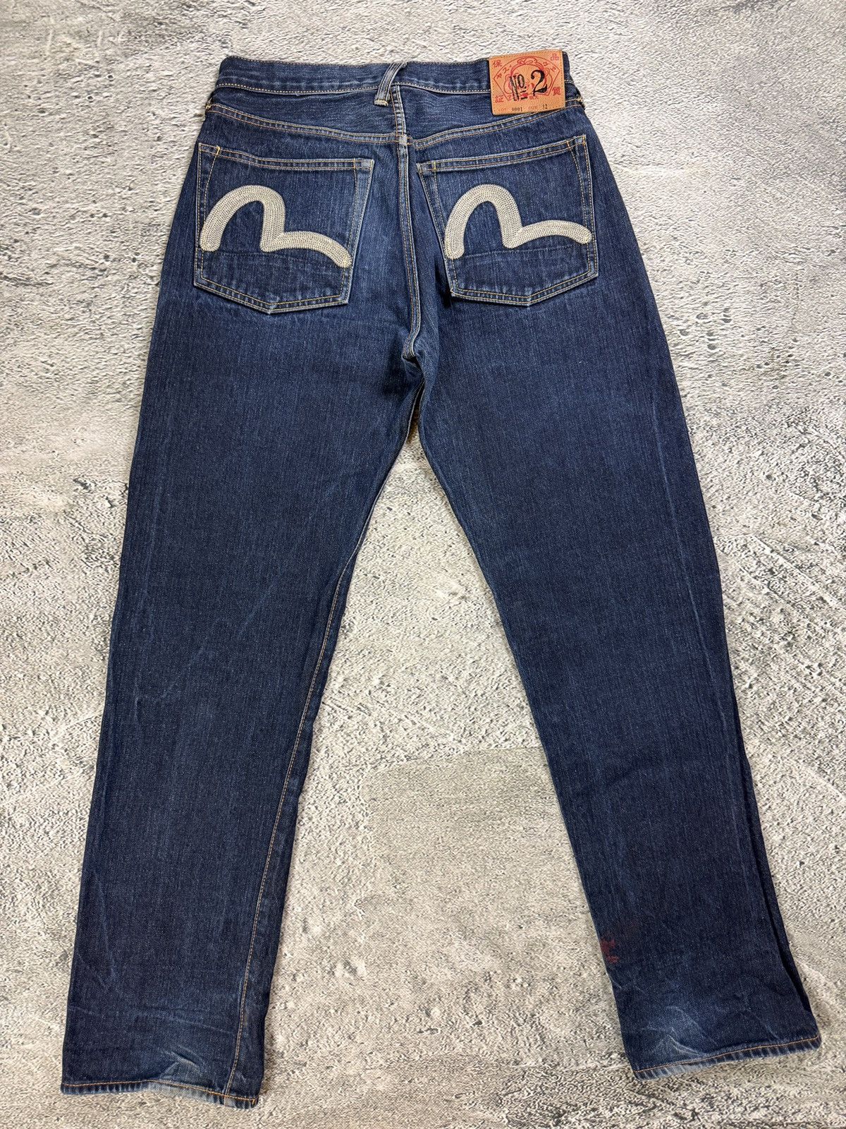 Evisu Evisu jeans vintage embroidery seagull logo selvedge Size US 32 / EU 48 - 1 Thumbnail