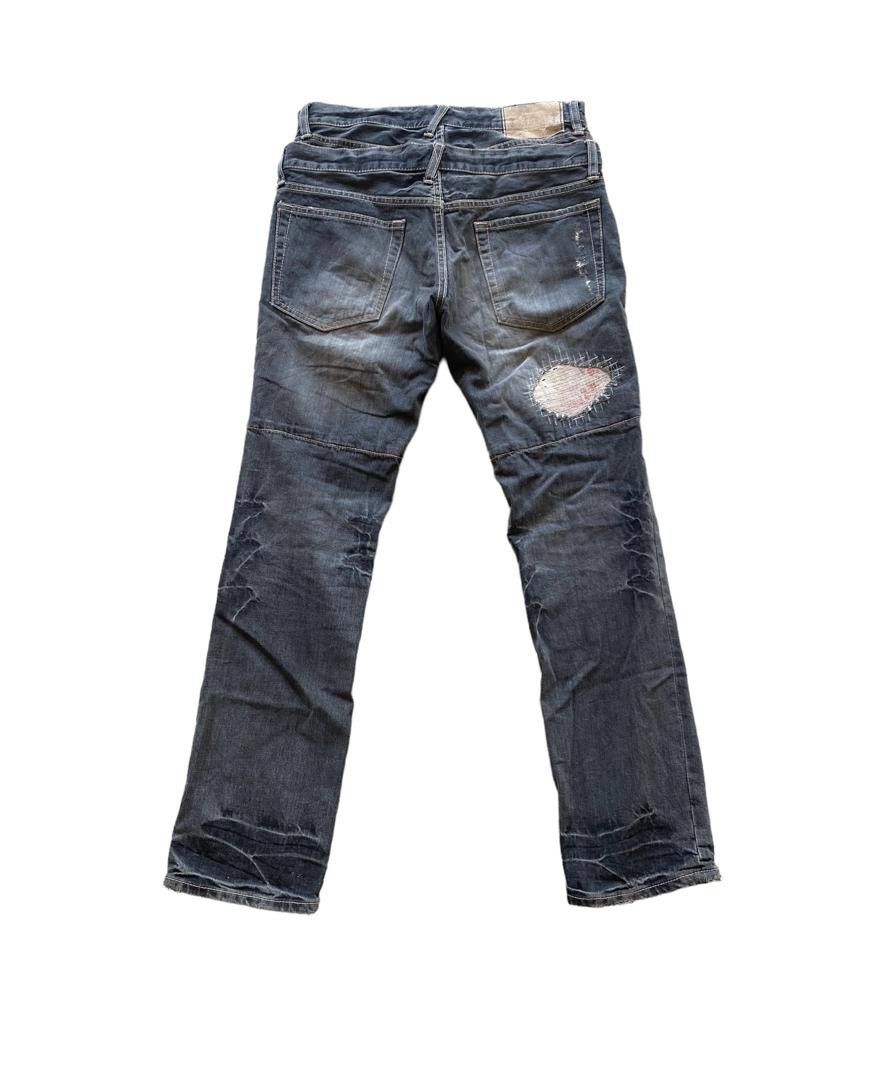Issey Miyake × PPFM PPFM double waist distressed jeans Size US 30 / EU 46 - 3 Thumbnail