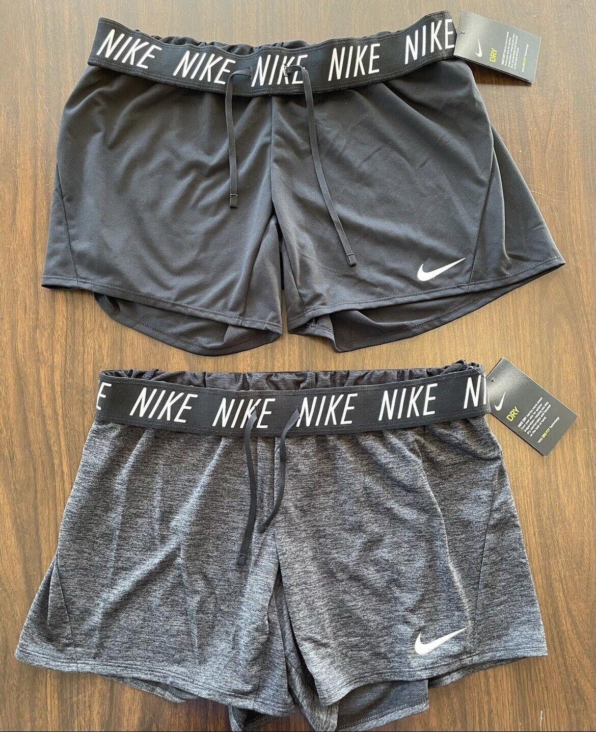 Nike 2 Pairs of Womens Nike Shorts Size 32" / US 10 / IT 46 - 1 Thumbnail
