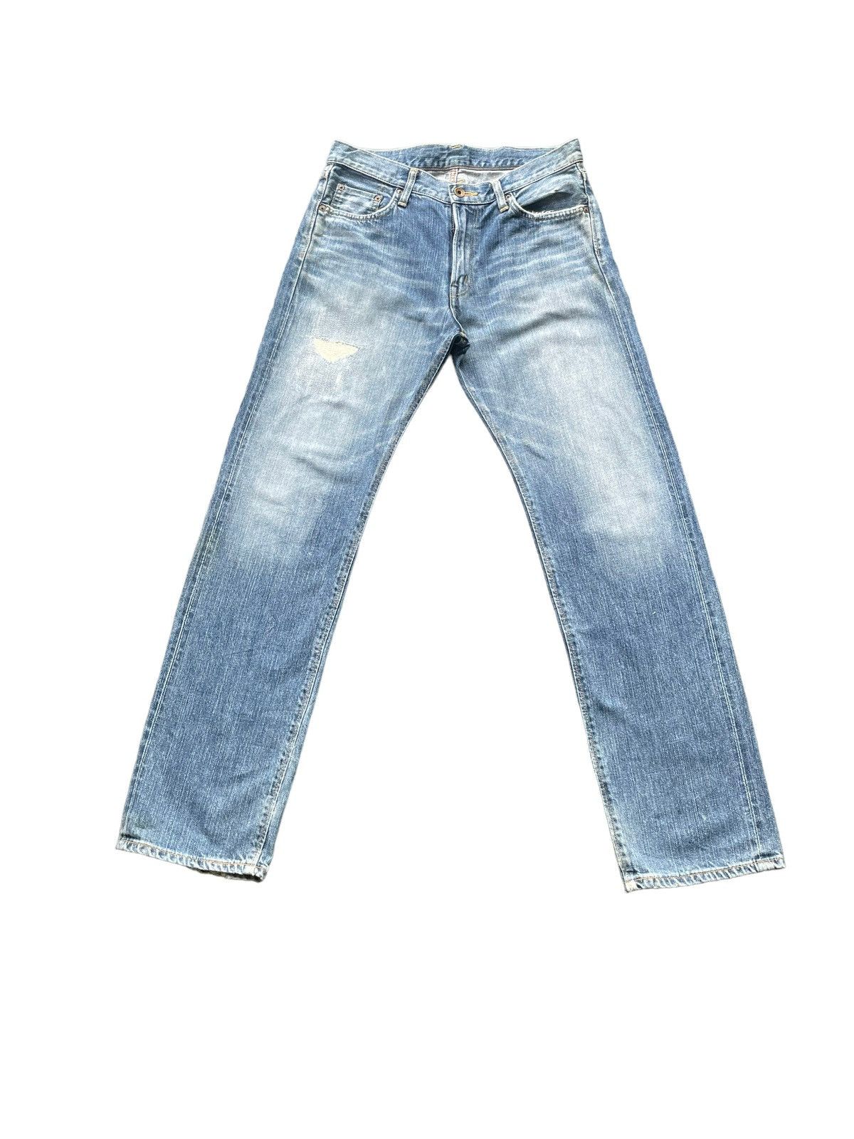 Edwin Vintage Edwin Selvedge Distresed Denim Size US 32 / EU 48 - 2 Thumbnail