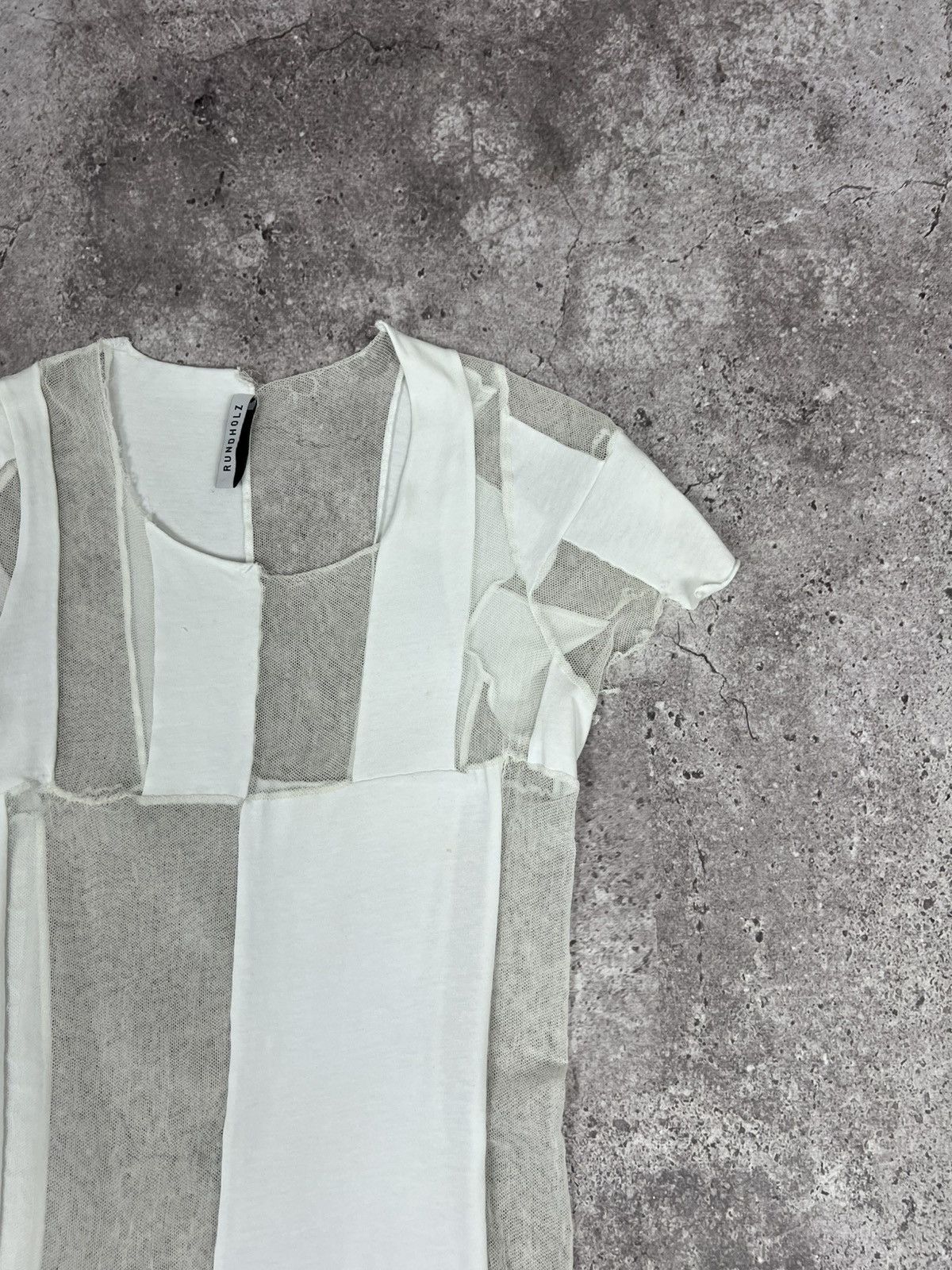 Rundholz Rundholz Tunic Mesh Dress Short Sleeve Size L / US 10 / IT 46 - 5 Thumbnail