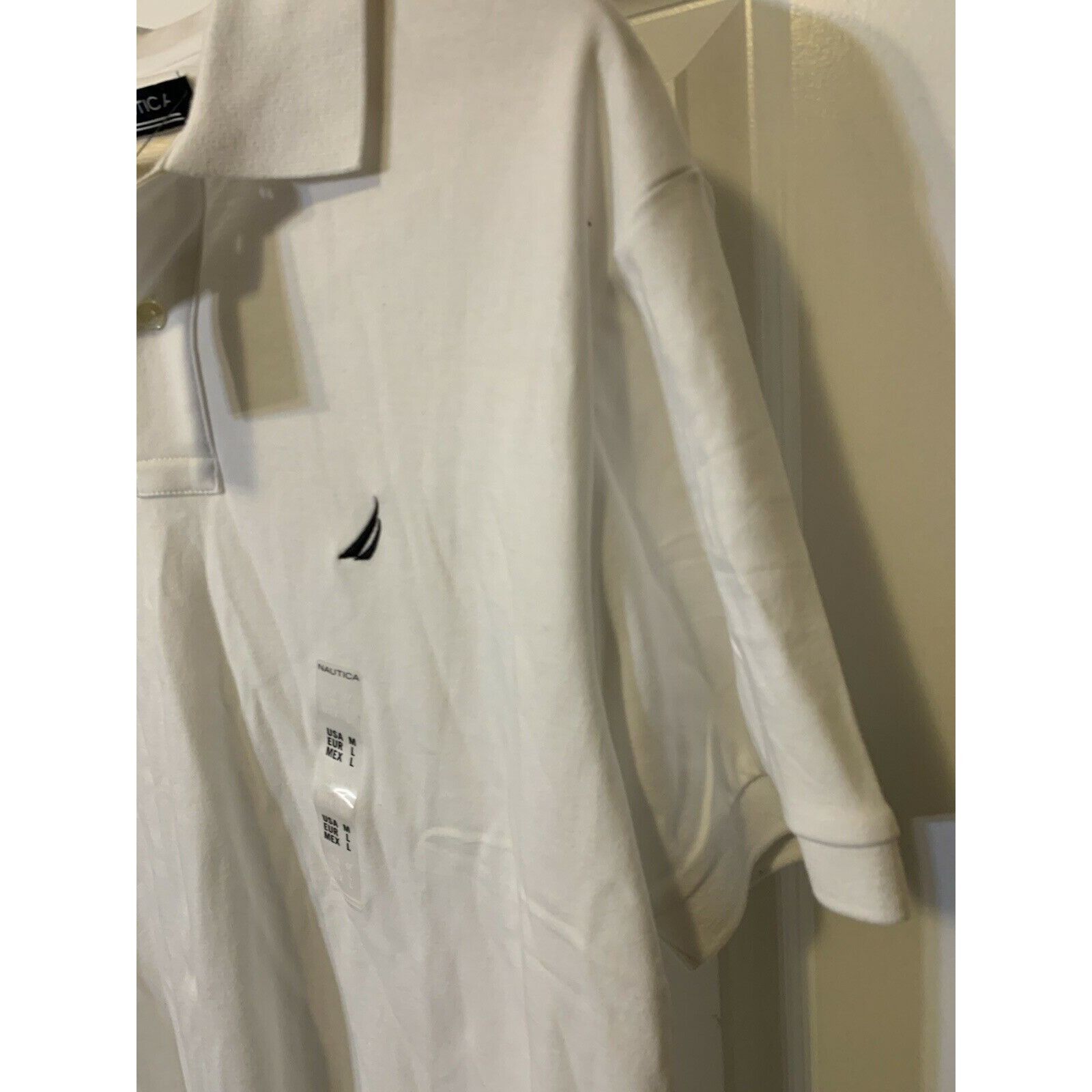 Nautica Nautica Men’s Sz M solid deck polo shirt white NWT Size US M / EU 48-50 / 2 - 4 Thumbnail