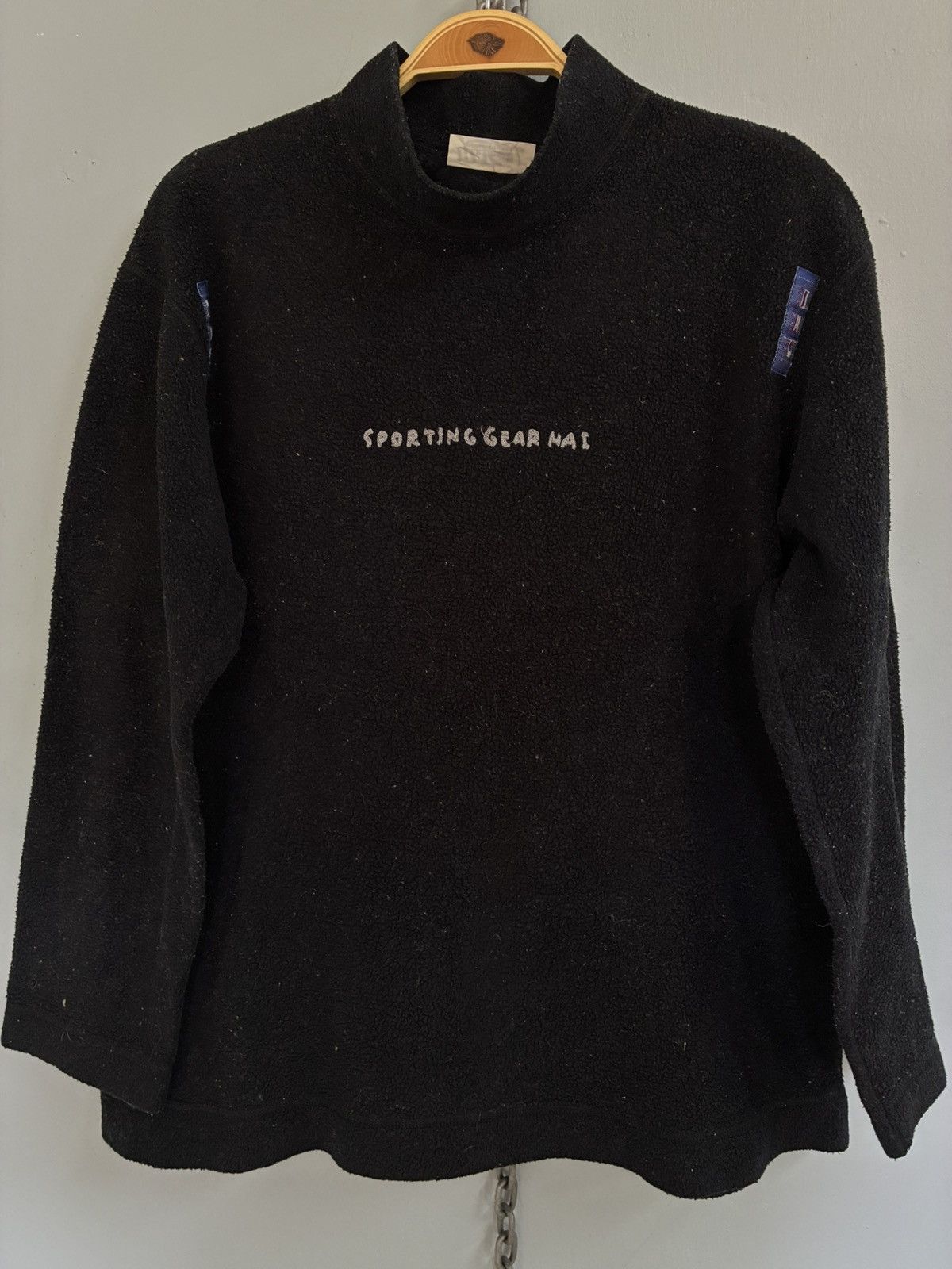 Hai Sporting Gear Vintage Sporting Gear Hai X Earth fleece pullover sweatshirt Size US L / EU 52-54 / 3 - 3 Thumbnail