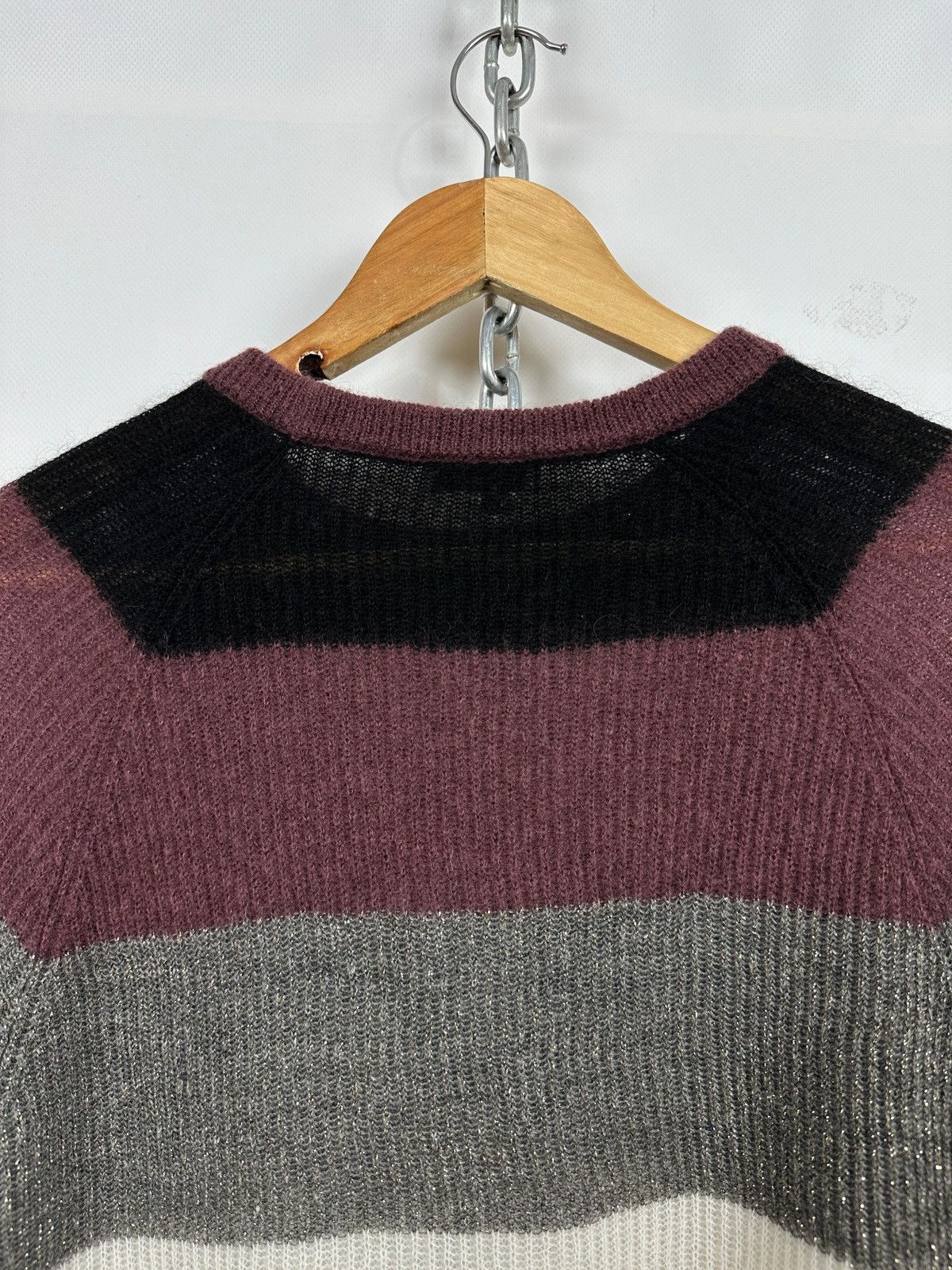 Brunello Cucinelli Brunello Cucinelli Mohair / Wool Sweater Size S / US 4 / IT 40 - 16 Thumbnail