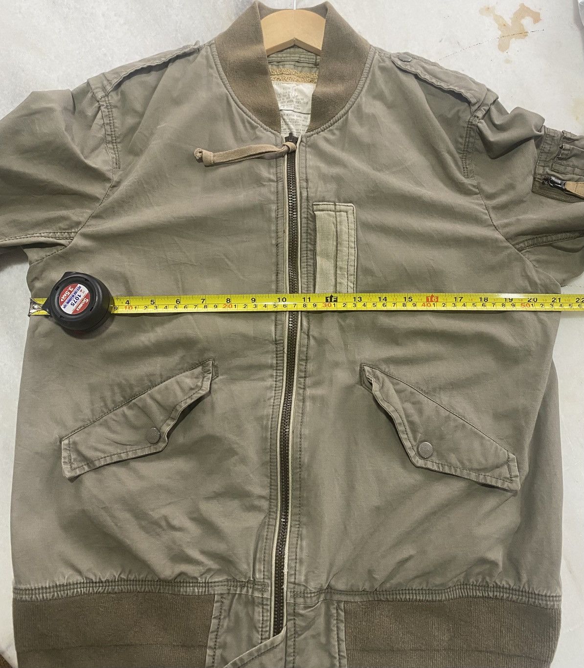 14th Addiction × Japanese Brand × KMRii Goa Olive Drab Bomber Jacket Size US M / EU 48-50 / 2 - 12 Thumbnail