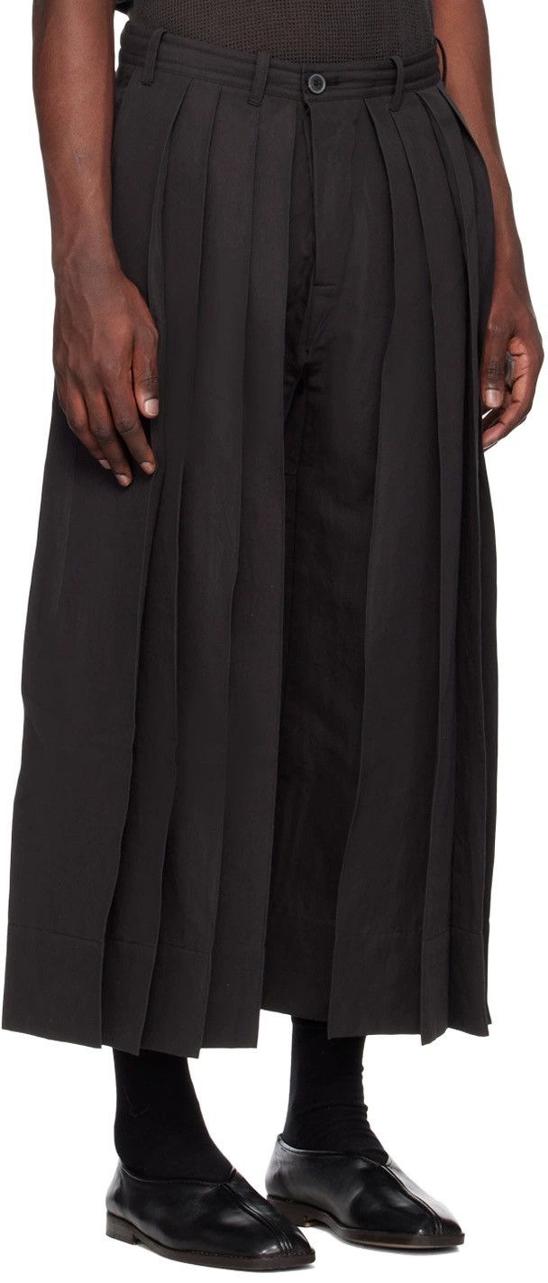 Jan Jan Van Essche Jan Jan Van Essche #74 Anthracite Hakama Trouser Size US 36 / EU 52 - 9 Thumbnail