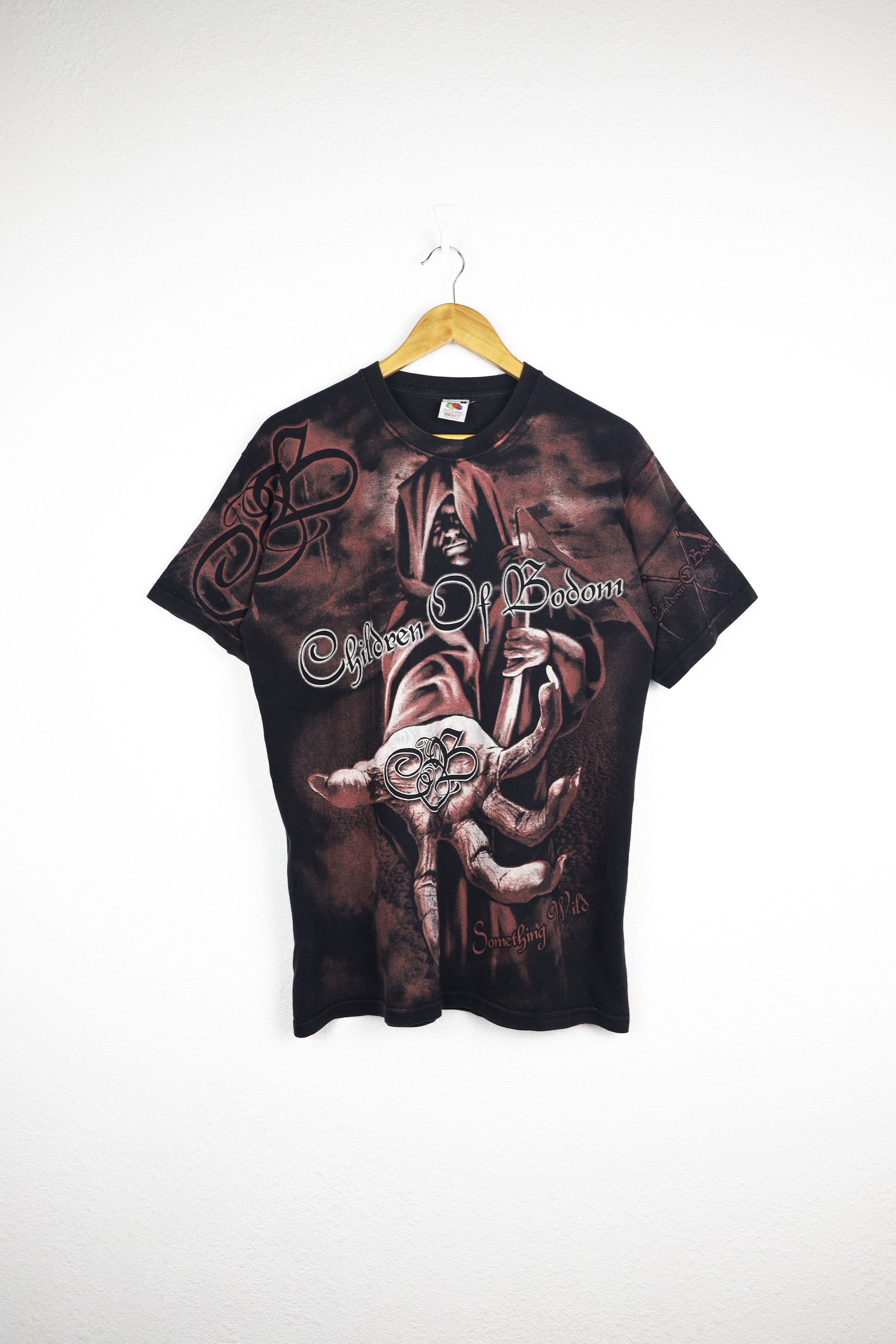 Band Tees Vintage Children of Bodom All Over Print Graphic Tee T-shirt Size US L / EU 52-54 / 3 - 1 Thumbnail