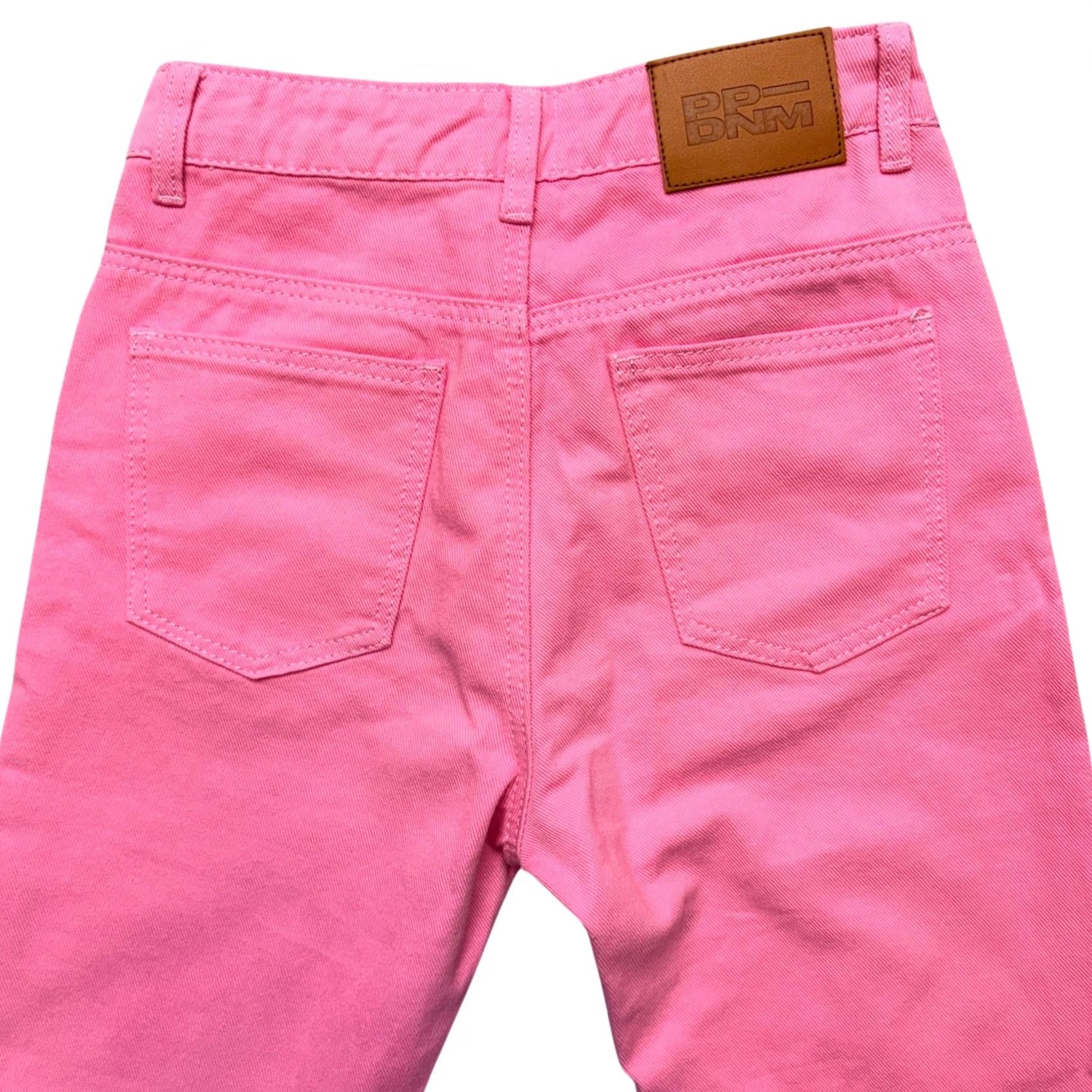 PRINCESS POLLY Princess Polly Jeans Cabarita High Rise Flare Lounge Denim Pink NWT Size 2 Size 42" / US 20 - 7 Thumbnail