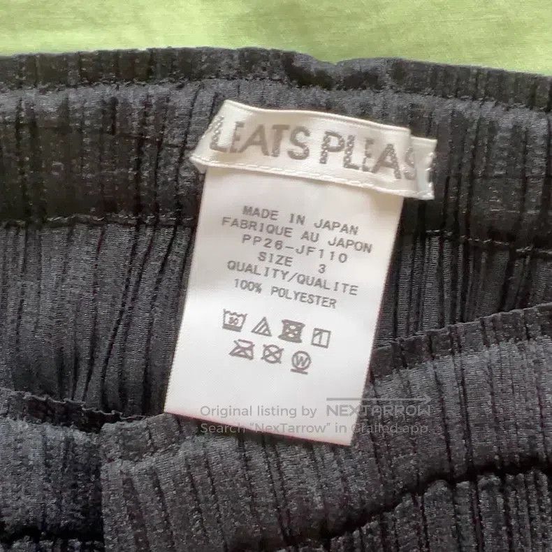 Issey Miyake Issey Miyake size:3 Black Pants Size 31" - 2 Thumbnail