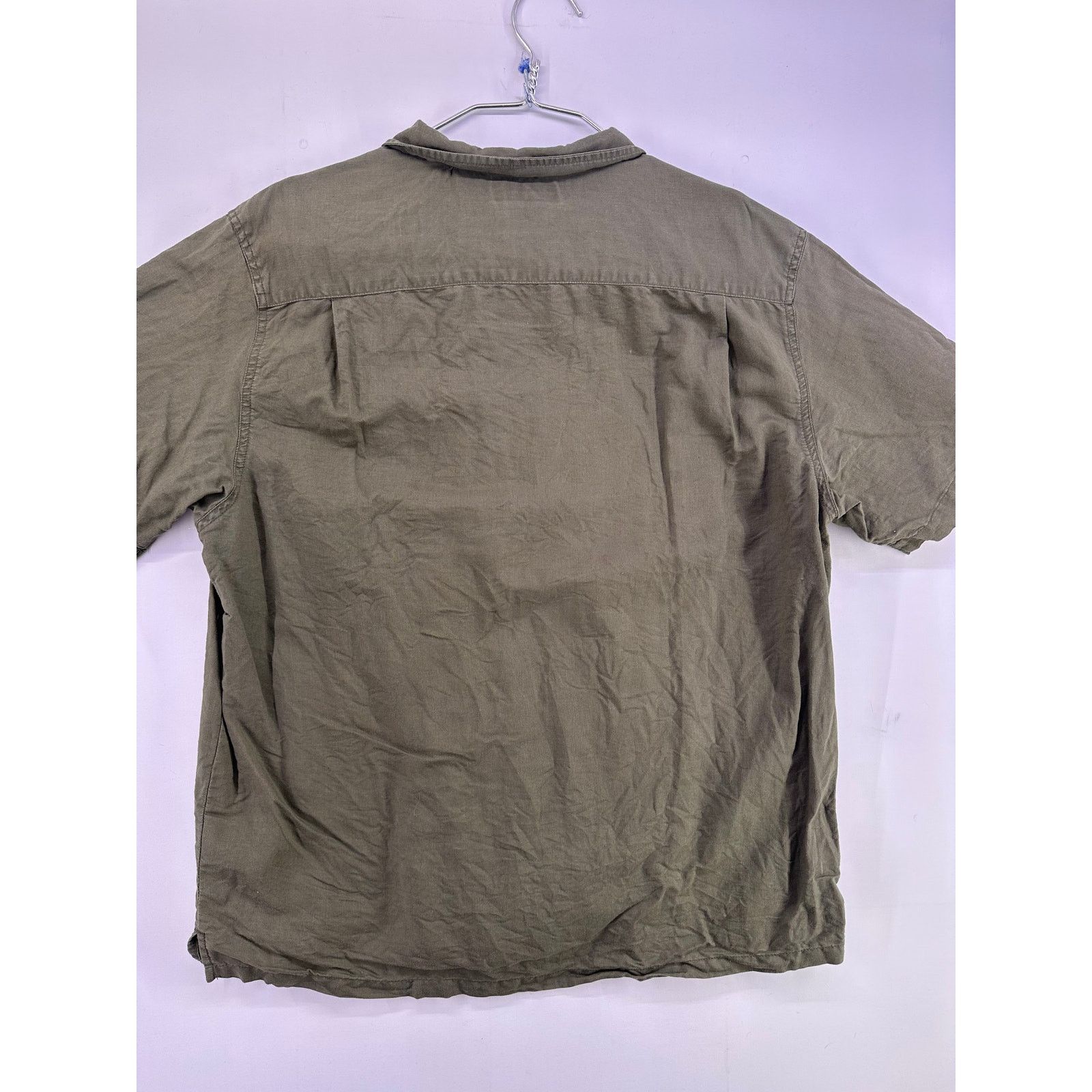 Columbia Columbia Olive Green Button Down Shirt Size XL Size US XL / EU 56 / 4 - 7 Thumbnail