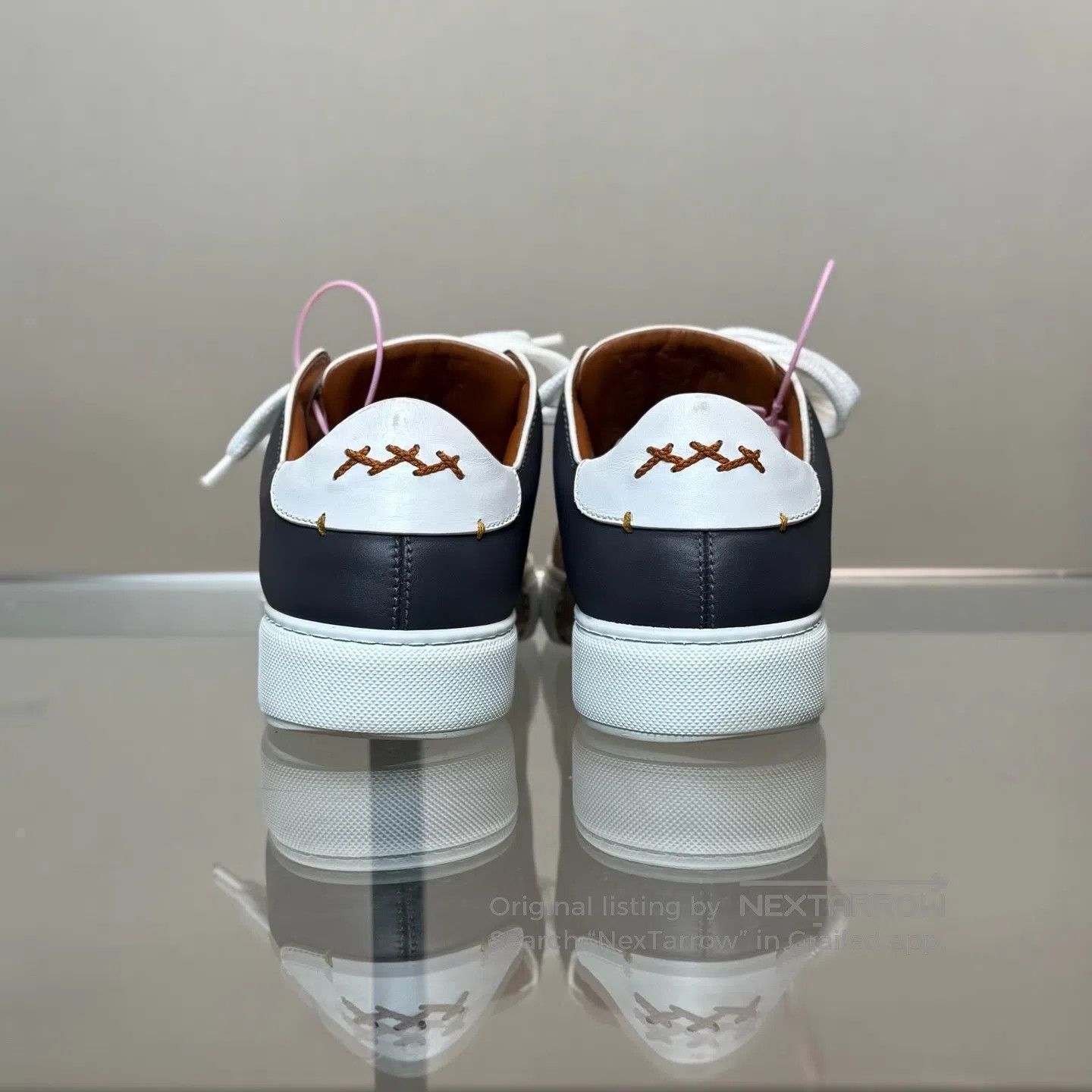 Ermenegildo Zegna Ermenegildo Zegna Graduated patchwork shoe Size US 7 / EU 40 - 3 Thumbnail