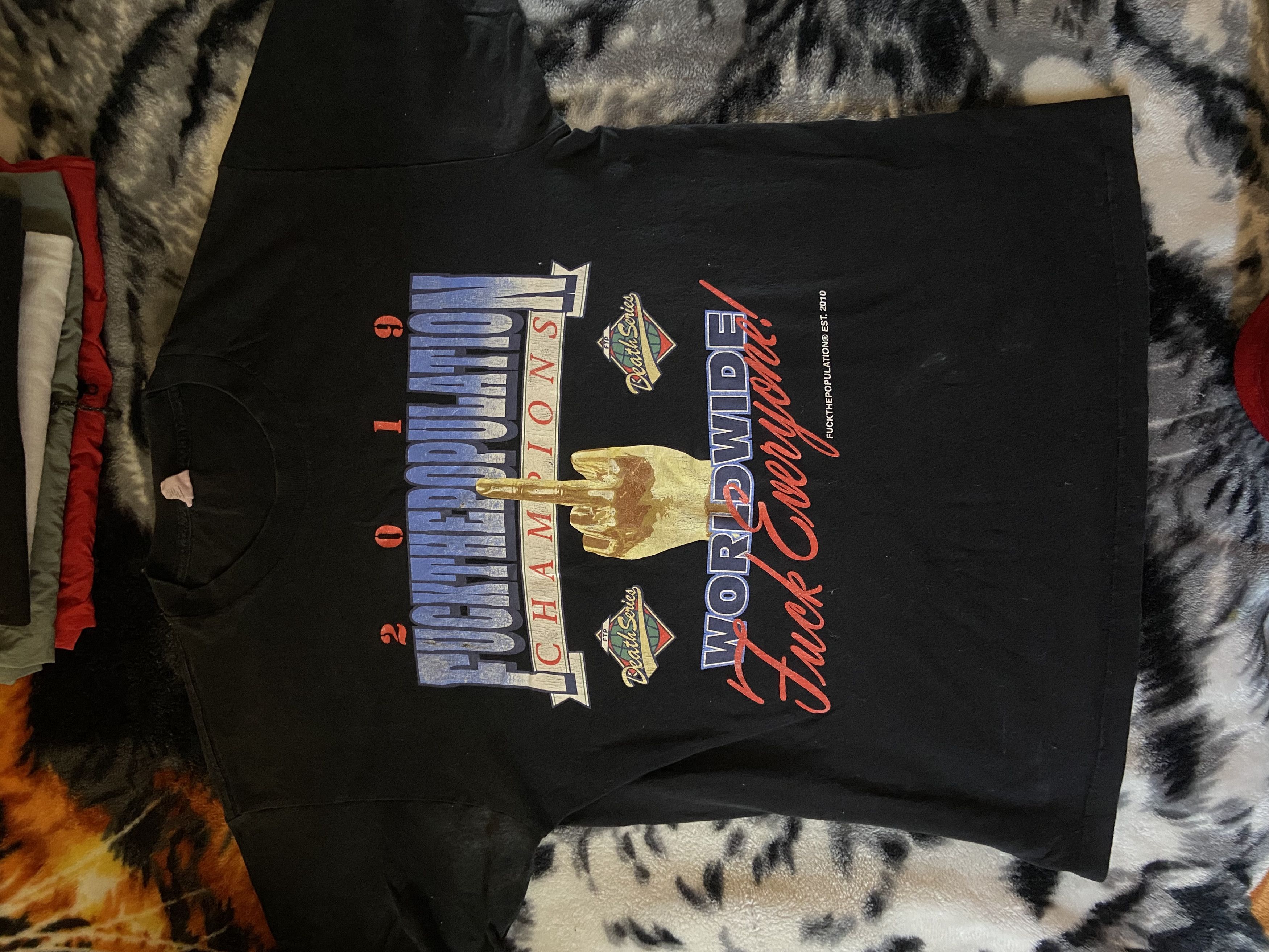 Fuck The Population ⚾️ Size US L / EU 52-54 / 3 - 1 Preview