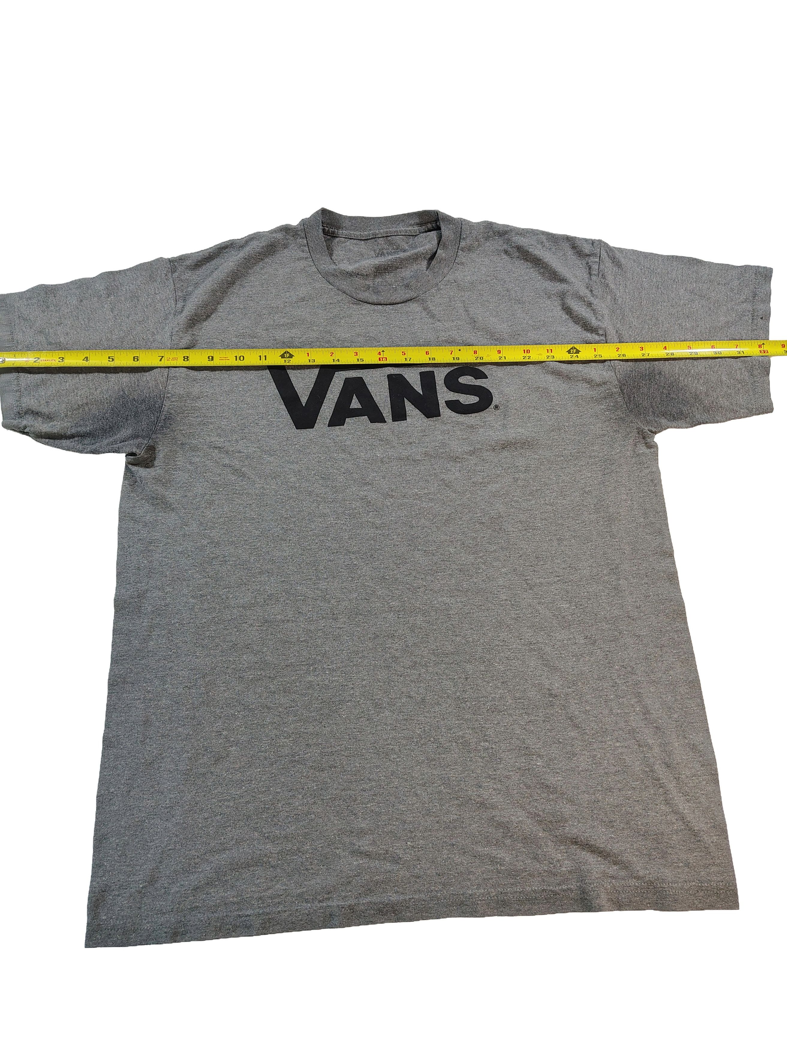 Vans Men's Grey Large Vans Logo T-Shirt Size US L / EU 52-54 / 3 - 4 Thumbnail
