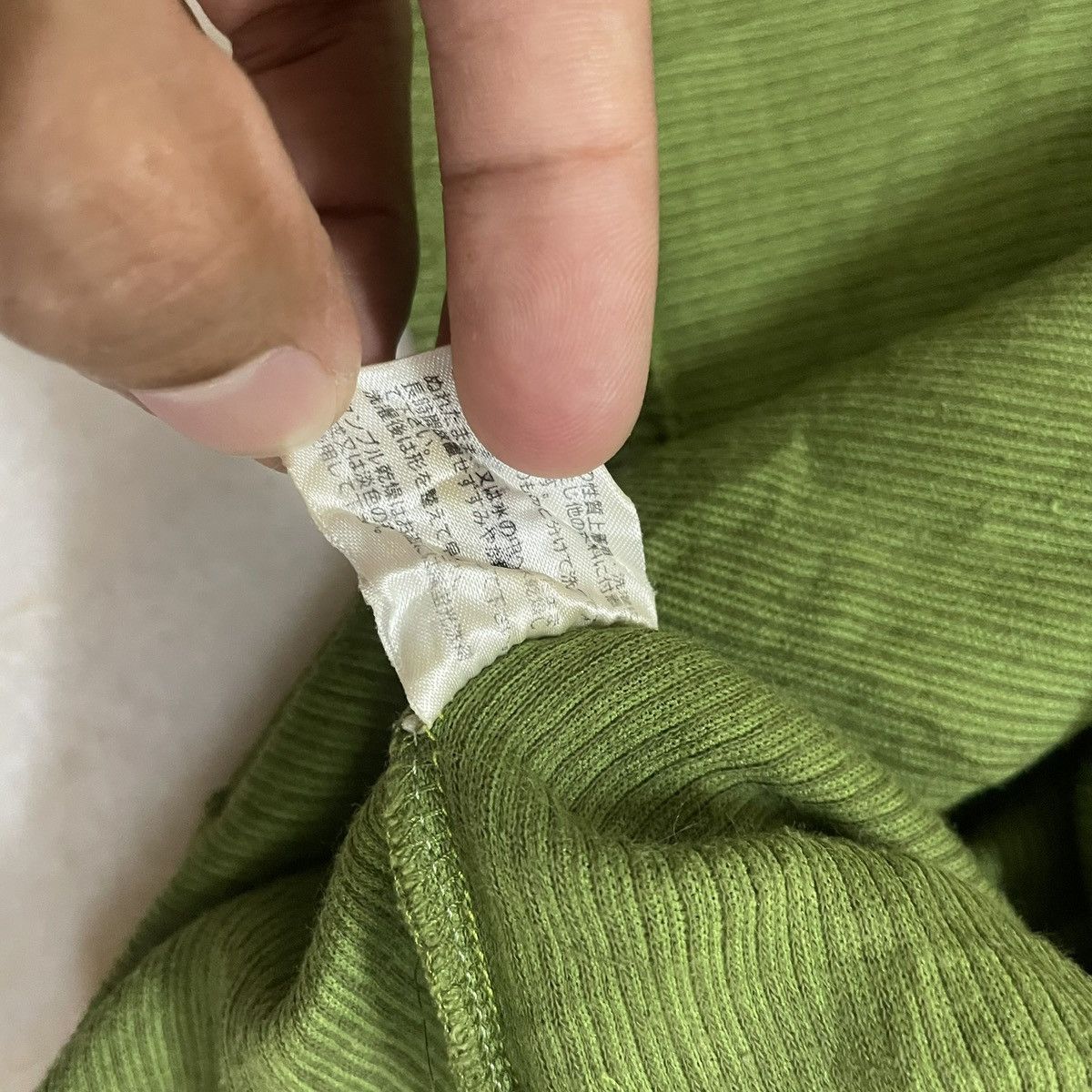 Hiroko Koshino Homme Vtg Olive Green Curduroy Designer Hiroko Koshino Homme Size US L / EU 52-54 / 3 - 12 Thumbnail