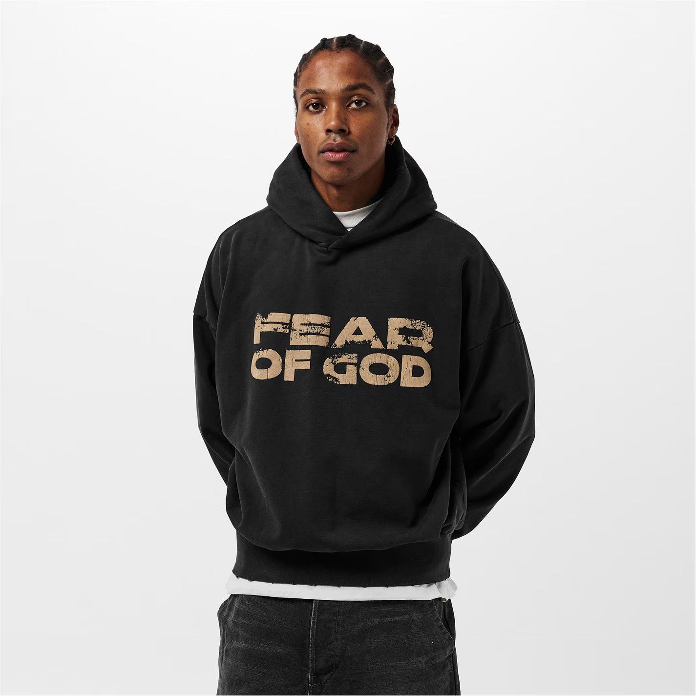 Fear of God o1g2r1mq0426 Over the Head Hoodie in Black Size US S / EU 44-46 / 1 - 2 Thumbnail