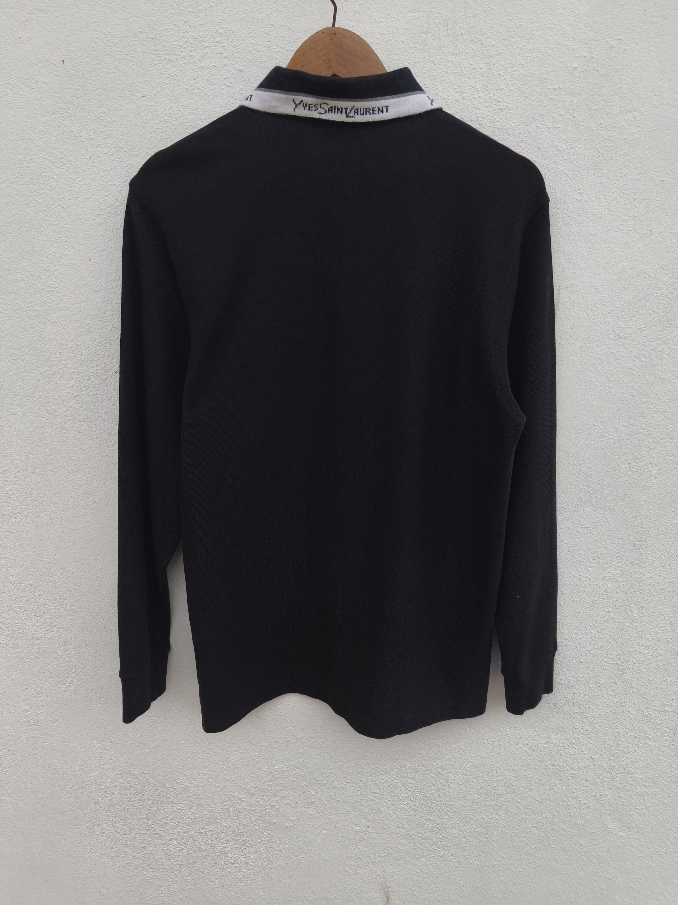 Yves Saint Laurent 🔥 Yves Saint Laurent polo long sleeve shirt Size US M / EU 48-50 / 2 - 4 Thumbnail