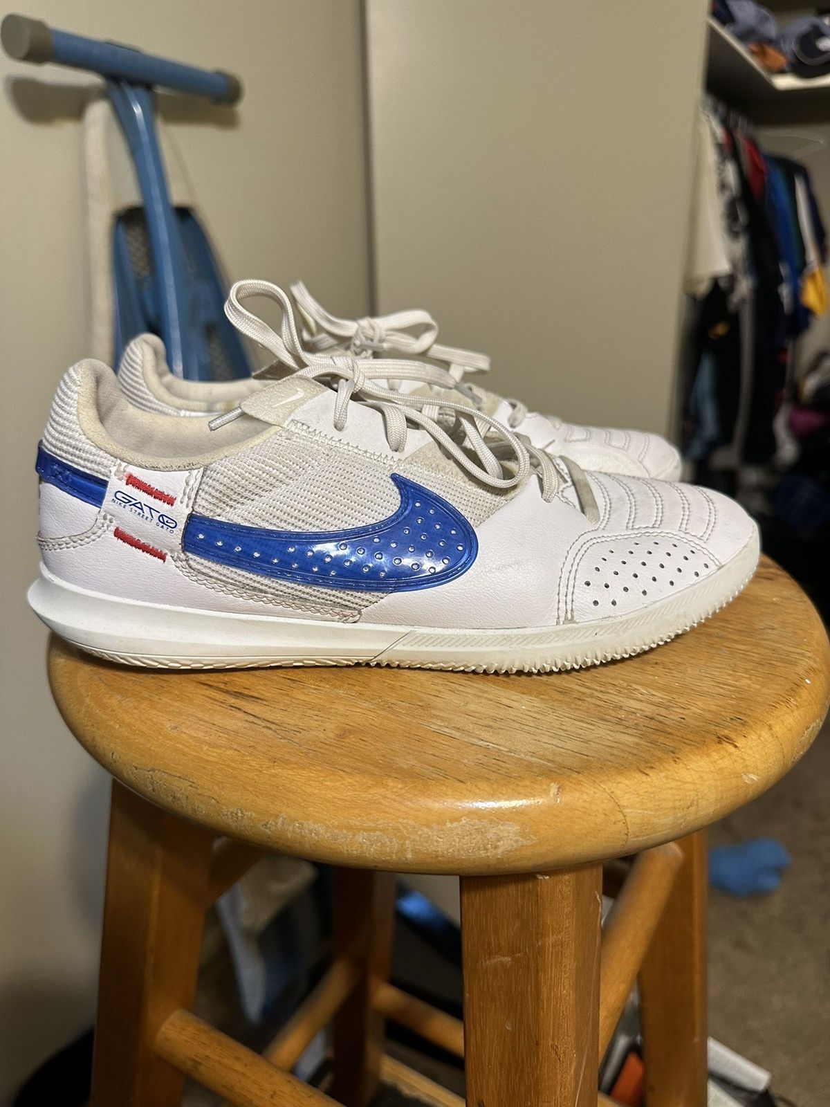 Vintage Nike Streertgato “white game royal” 00s size 5
