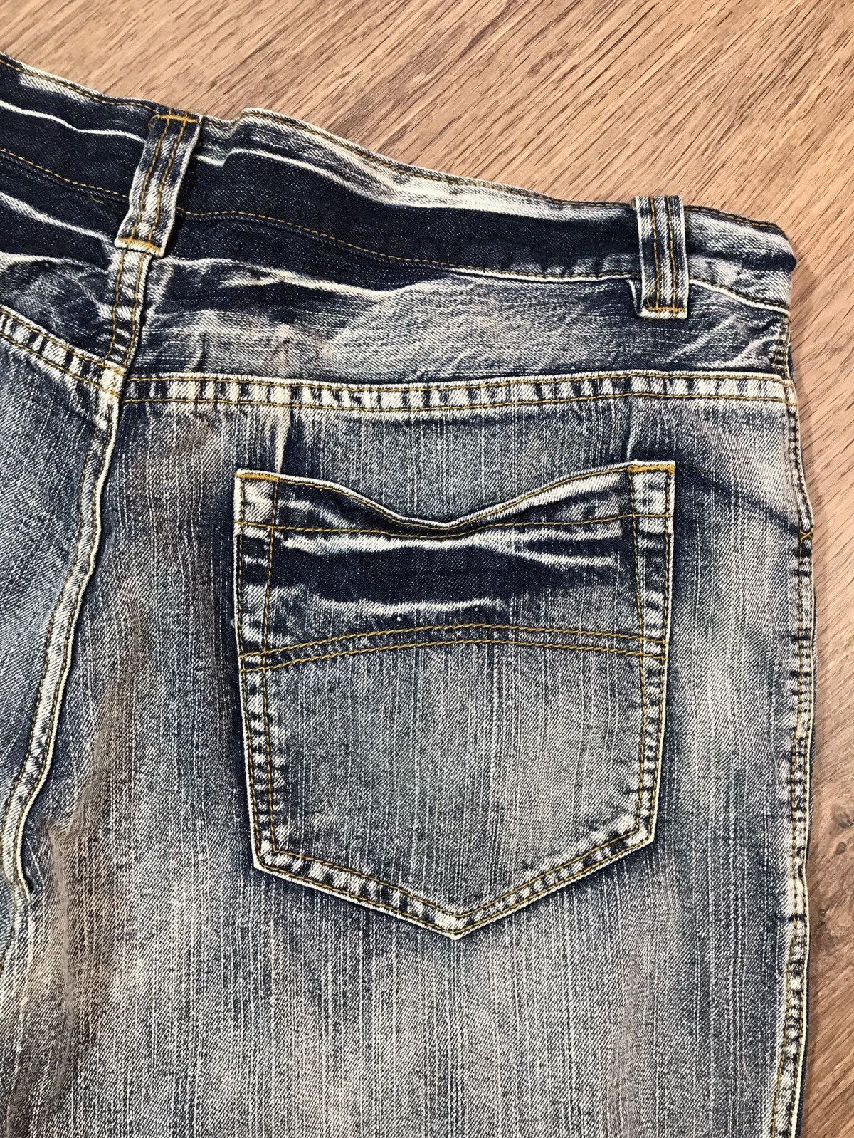 Japanese Brand × Vintage Vintage Distressed Denim Pants Jeans Size 38 Size US 38 / EU 54 - 10 Thumbnail