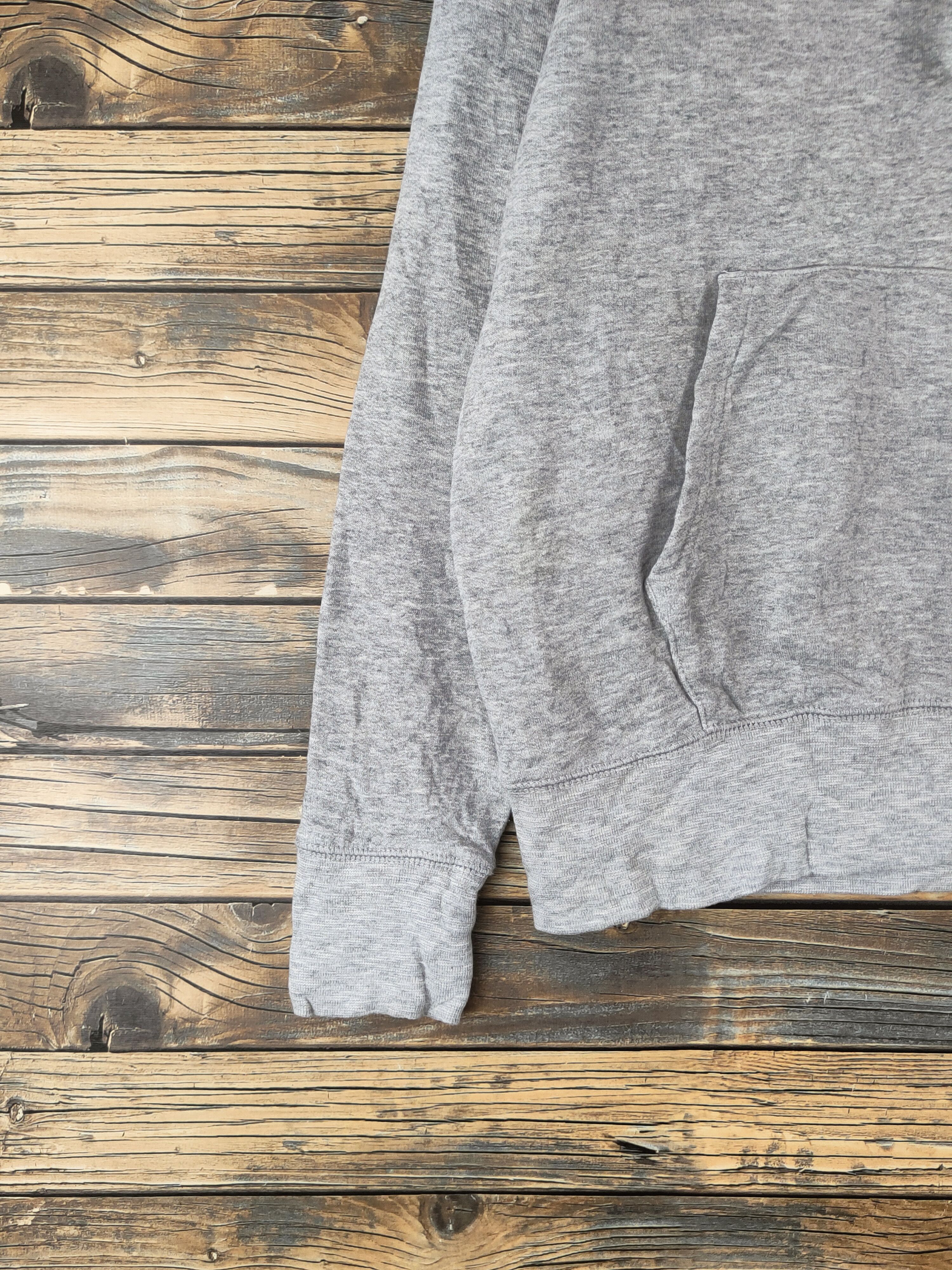 Japanese Brand Japanese Brand Gray Hoodie Sweatshirts Size L / US 10 / IT 46 - 4 Thumbnail