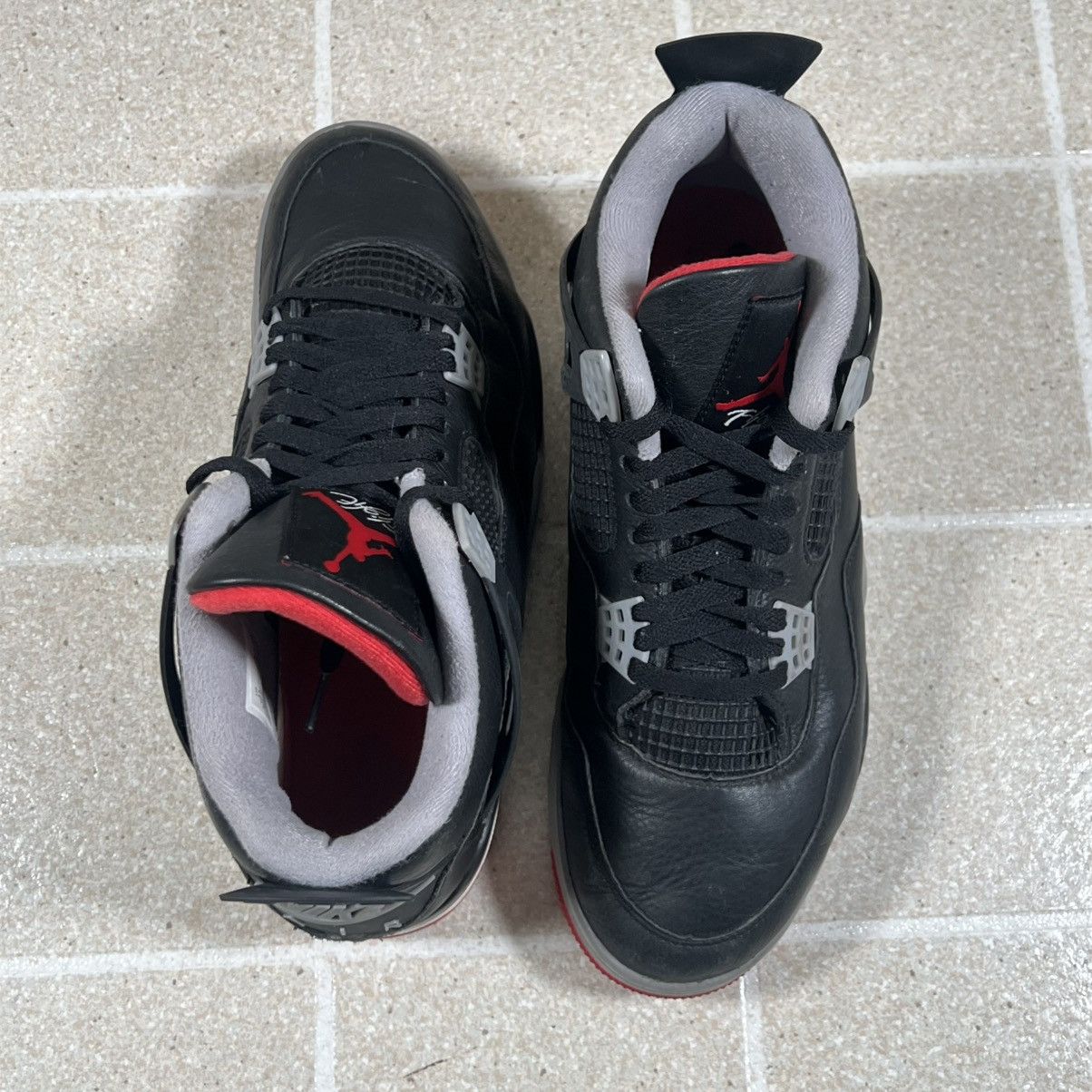 Jordan Brand Jordan Air Jordan 4 Retro Bred Reimagined Black sz 11 Size US 11 / EU 44 - 6 Thumbnail