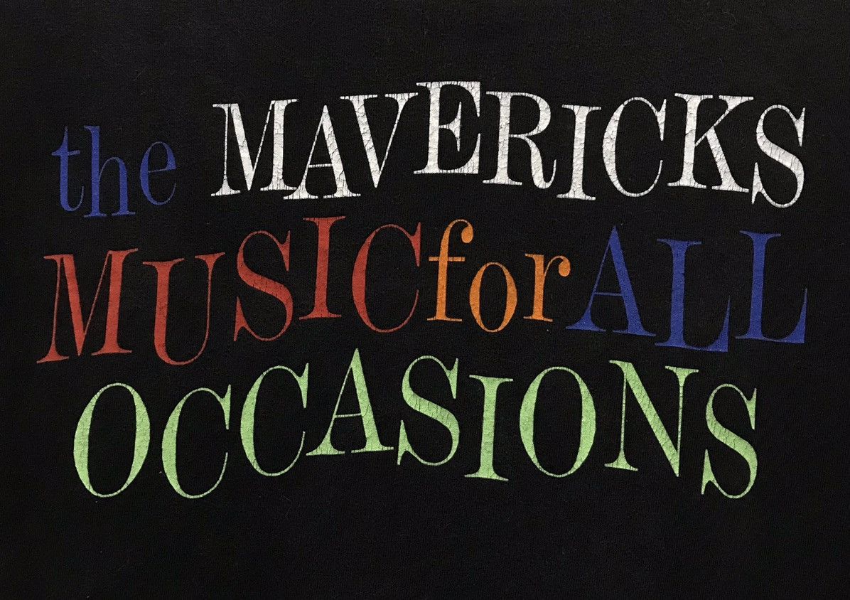 Band Tees × Vintage The Mavericks Music For All Occasions Made In Usa Shirt Size US L / EU 52-54 / 3 - 4 Thumbnail