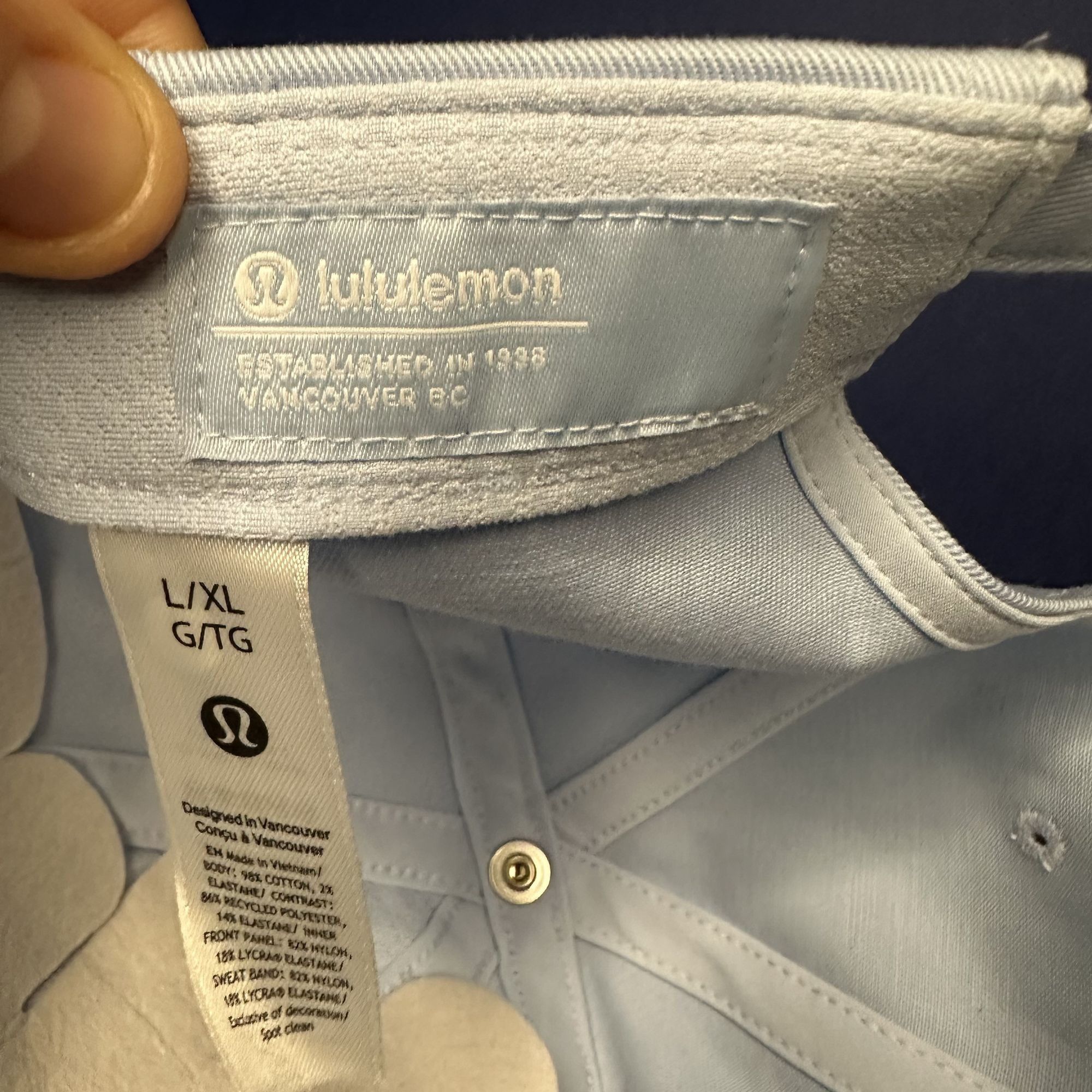 Lululemon Lululemon Classic Ball Cap Adjustable Hat NWT Size L/XL Size ONE SIZE - 8 Thumbnail