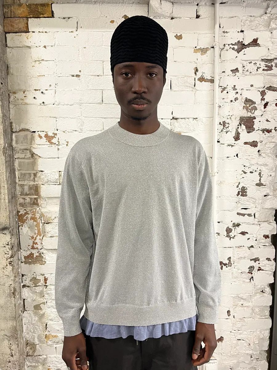 Acne Studios SS2014 Acne Studios Grey Layered Sweater Size US S / EU 44-46 / 1 - 1 Thumbnail