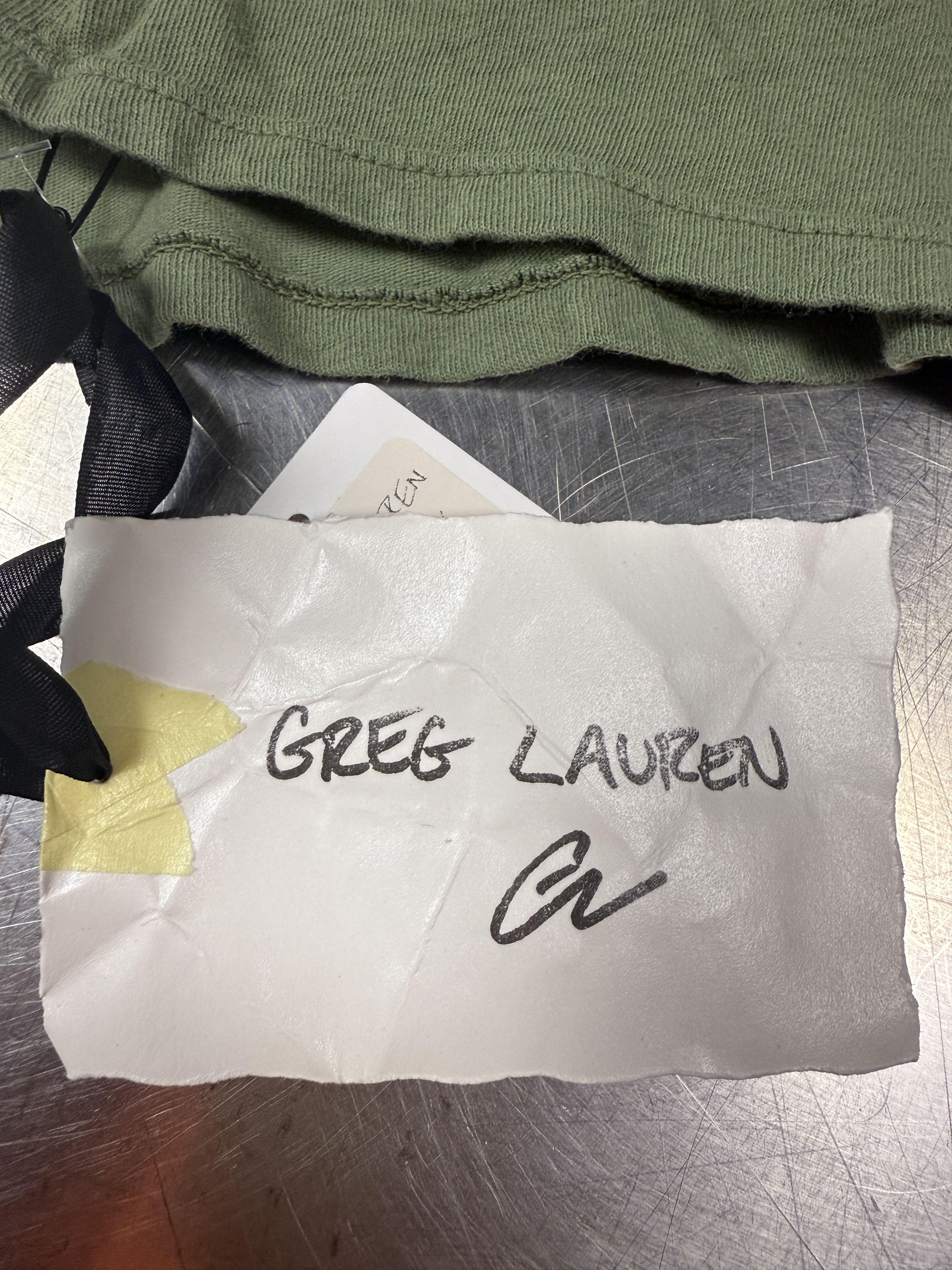 Greg Lauren Greg Lauren Short Sleeve Logo Crew Neck Tee Size US XL / EU 56 / 4 - 5 Thumbnail
