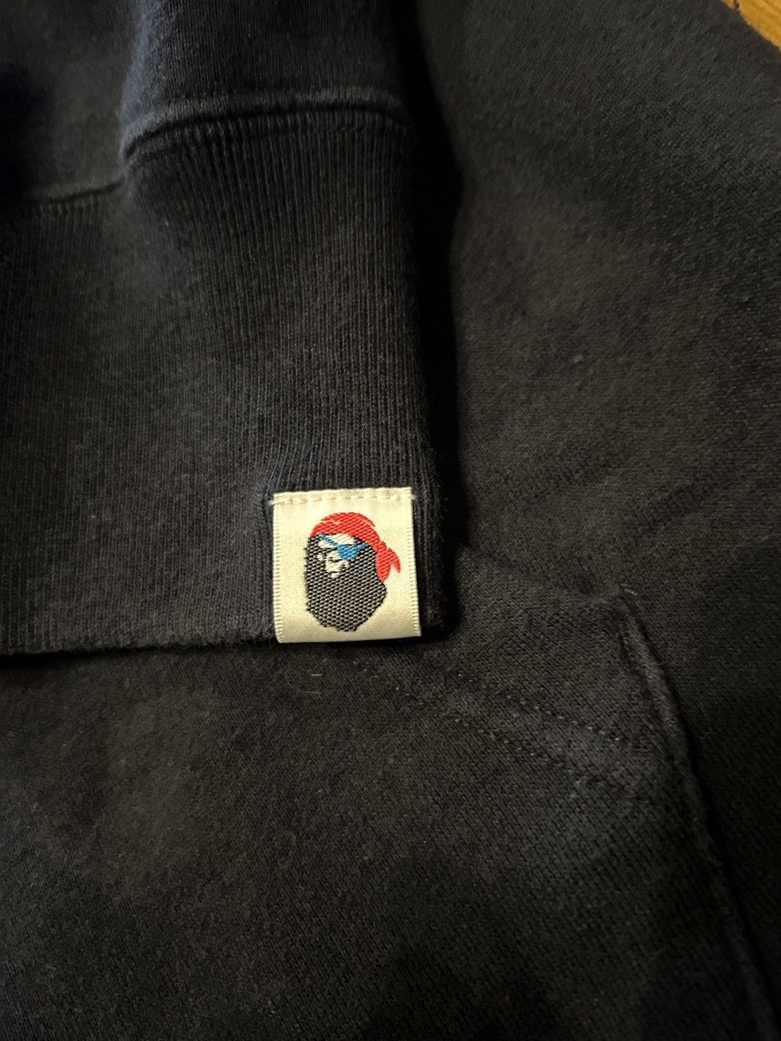 Bape Bape Black Pirate Baby Milo Logo Zip Hoodie Size US M / EU 48-50 / 2 - 5 Thumbnail