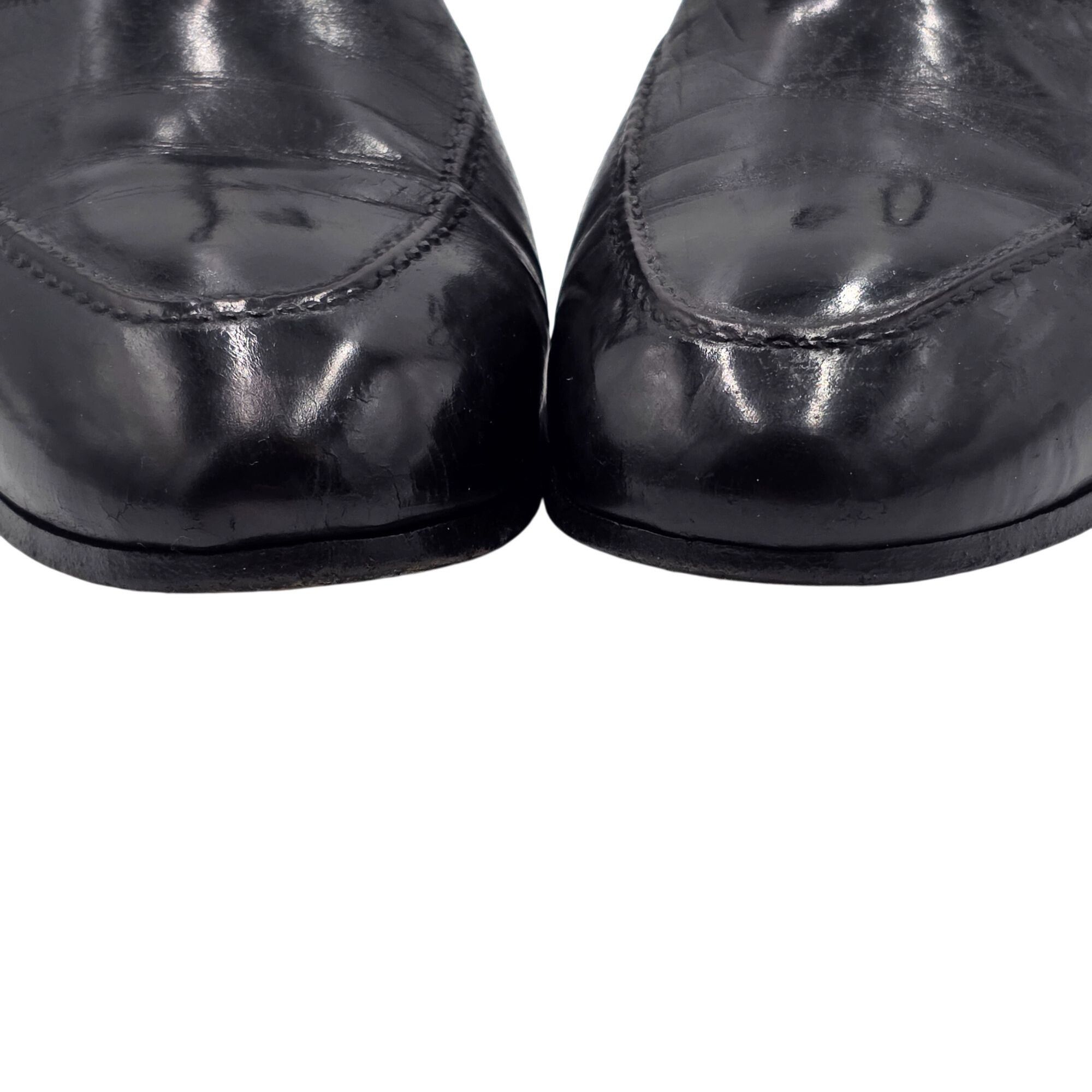 Bally Vintage Bally Italy Soft Black Leather Dress Shoes Mens 9 Size US 9 / EU 42 - 9 Thumbnail