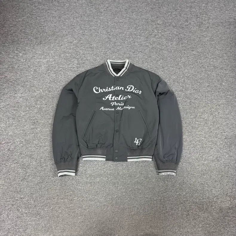 Dior Dior Embroidered Logo Inner Full Print Baseball Jacket Size US S / EU 44-46 / 1 - 1 Thumbnail