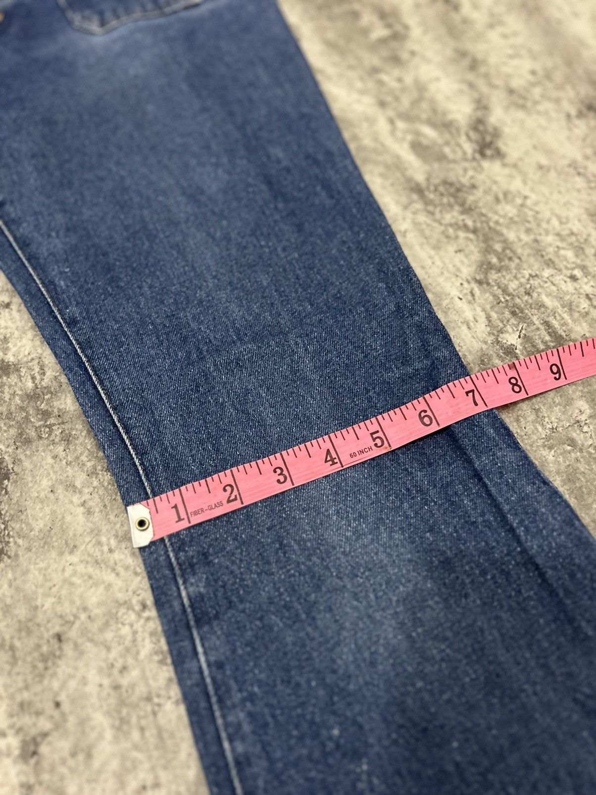 If Six Was Nine × Japanese Brand × Le Grande Bleu (L.G.B.) Vintage Fiftyh’s Campany Lace Leg Super Flare Pans Size US 28 / EU 44 - 15 Thumbnail