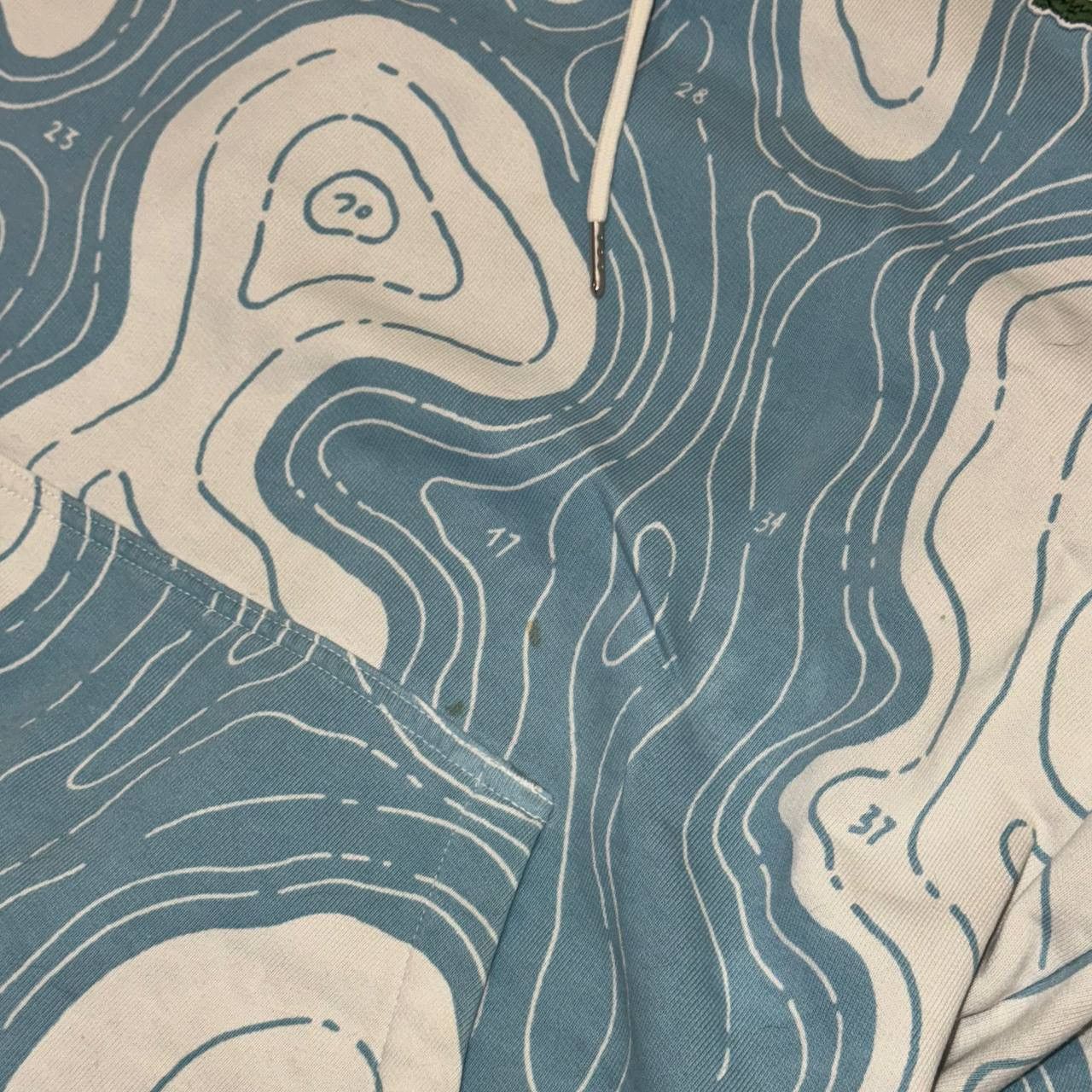 Lacoste LACOSTE L!VE TOPOGRAPHICAL MAP HOODIE Size US M / EU 48-50 / 2 - 2 Thumbnail