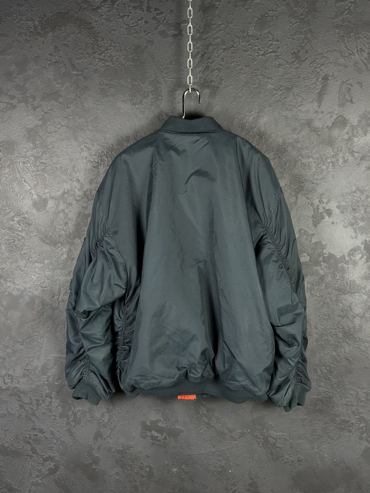 Vintage Vintage 80's Military MA-1 Flight Bomber Jacket Size US M / EU 48-50 / 2 - 5 Thumbnail