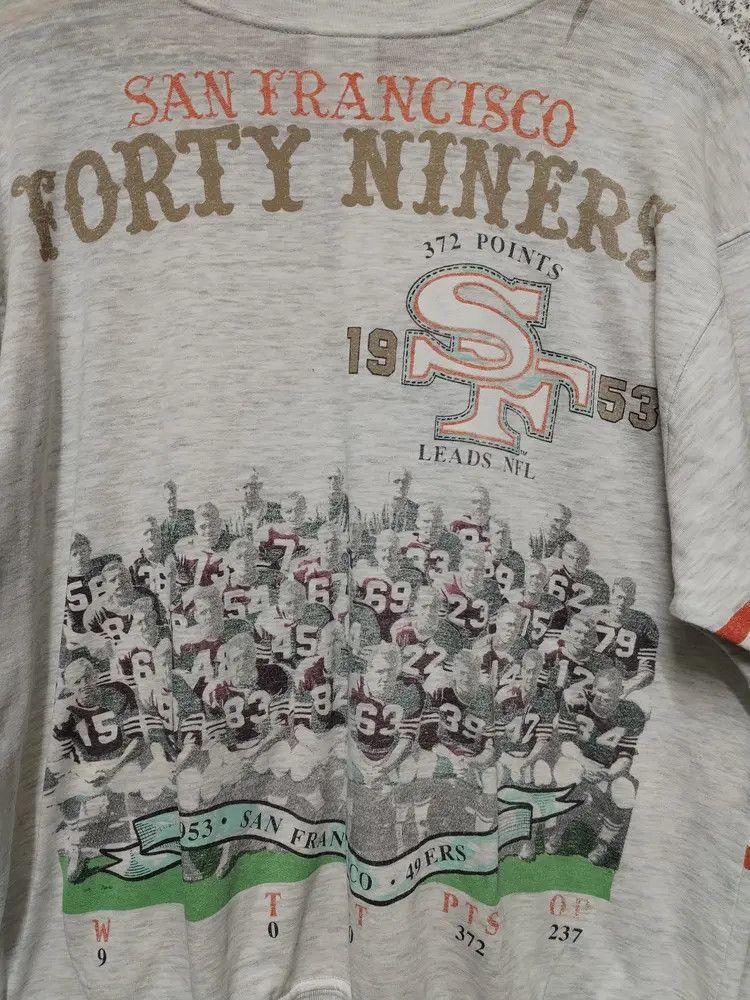 Vintage Vintage 1990’s san francisco 49ers crewneck Size US XL / EU 56 / 4 - 3 Thumbnail