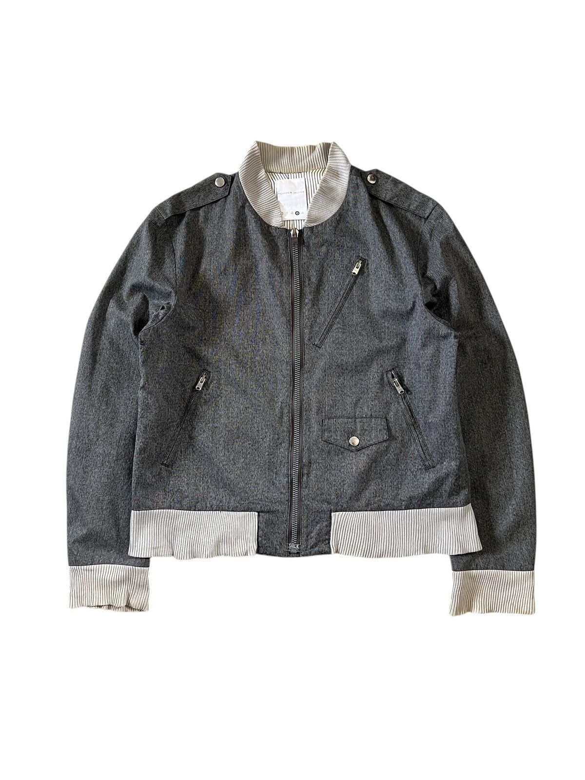 Number (N)ine Vintage Number (N)ine Tartan Biker Jacket Size US M / EU 48-50 / 2 - 1 Thumbnail