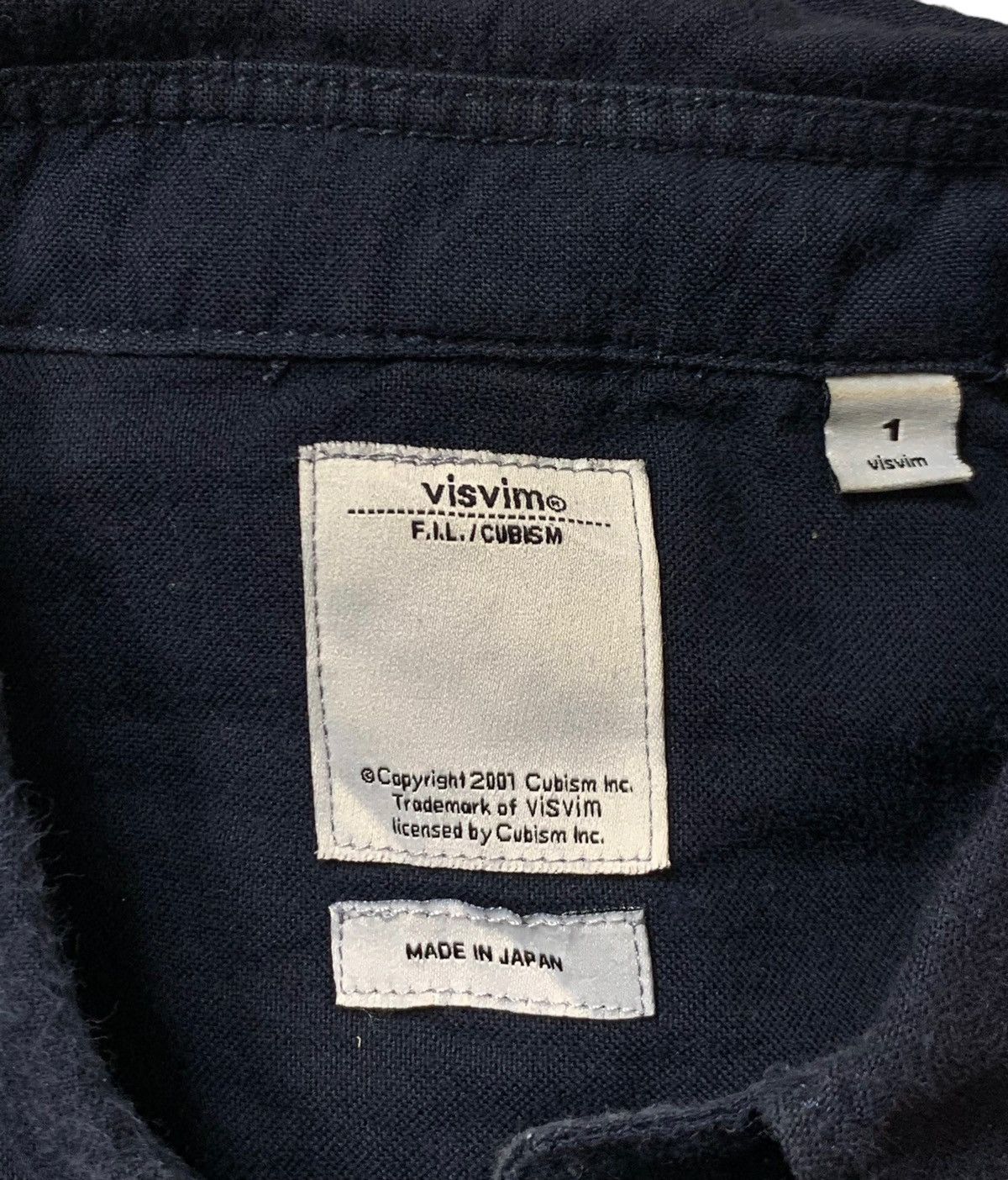 Visvim Rare Visvim Albacore Cross Logo Shirt Buttons Up Long Sleeve Size US S / EU 44-46 / 1 - 5 Thumbnail