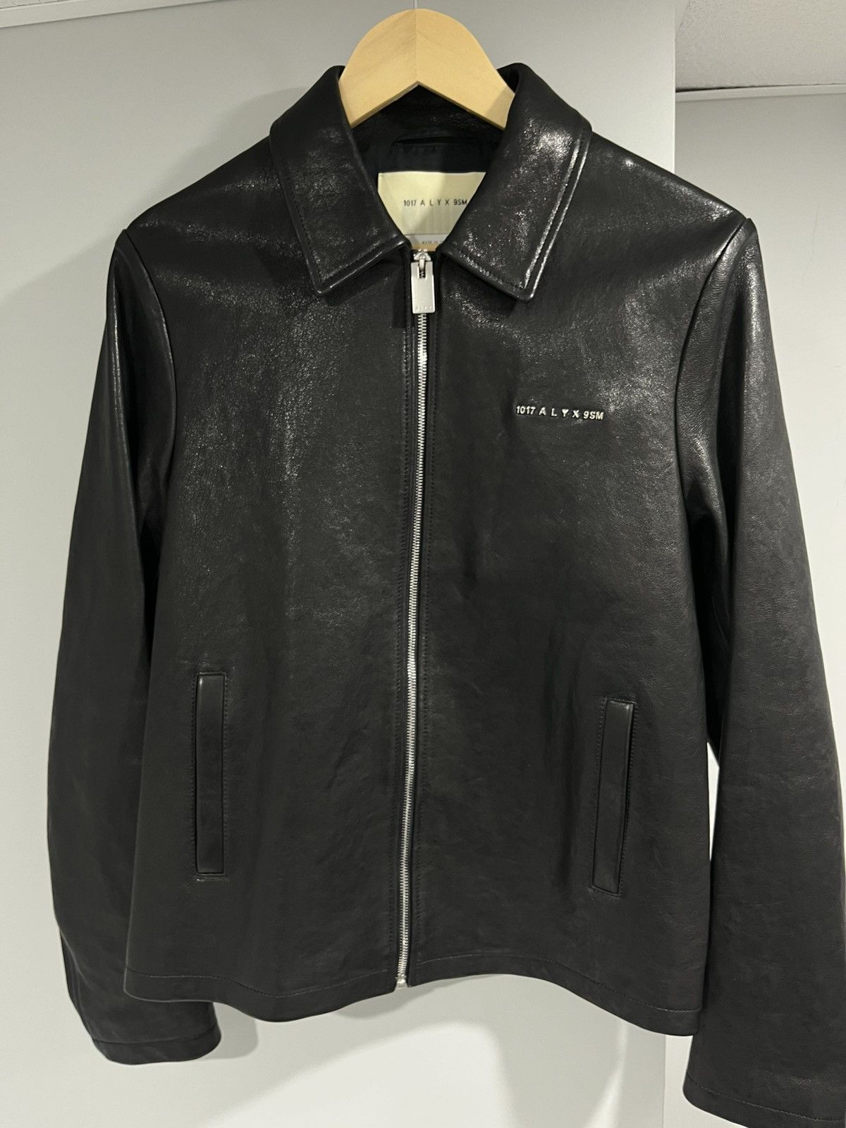 1017 ALYX 9SM Alyx Black Lamb Leather Jacket Size US S / EU 44-46 / 1 - 1 Thumbnail