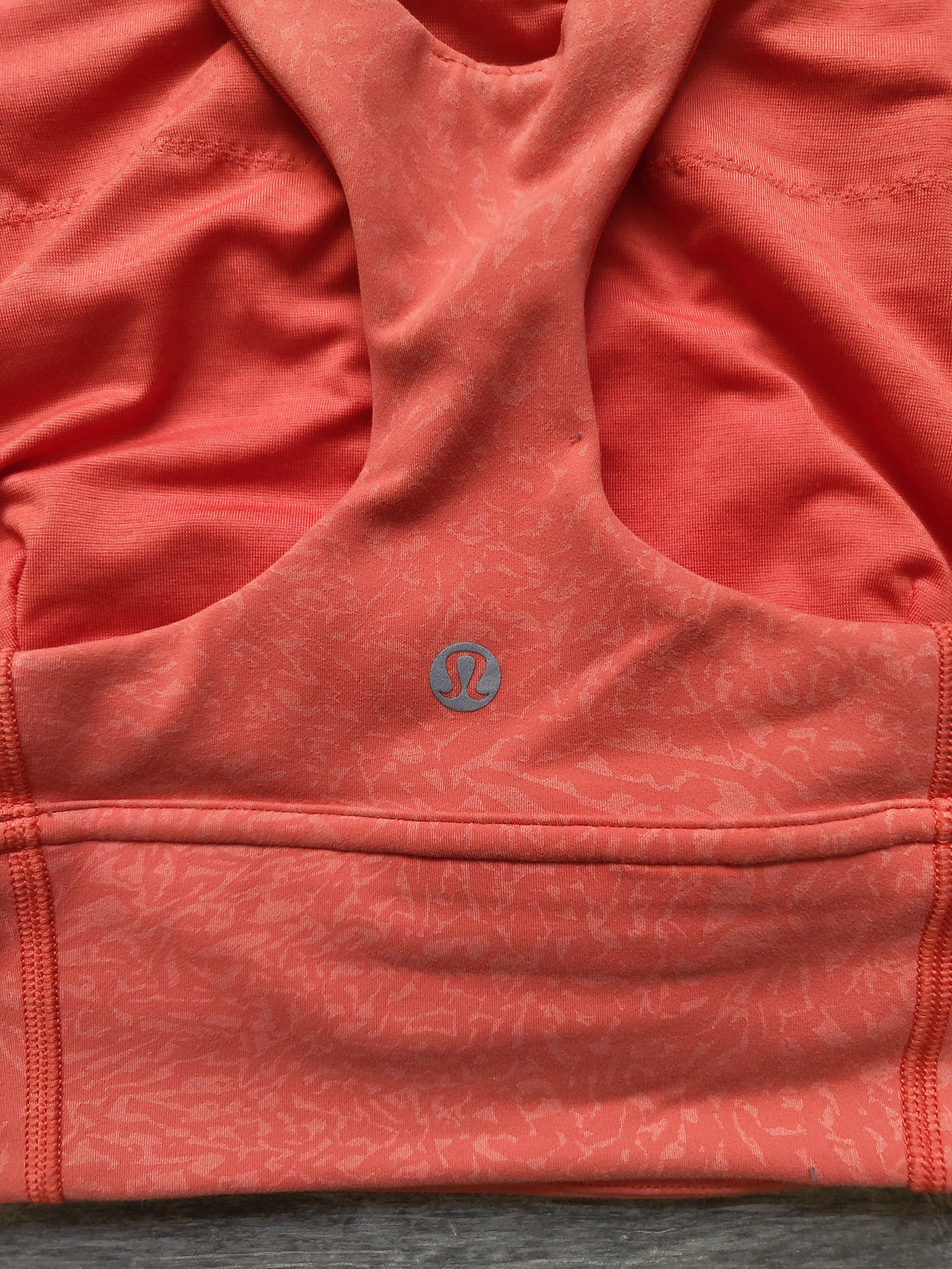 Lululemon Lululemon Orange workout bra top no padding Size S / US 4 / IT 40 - 3 Thumbnail