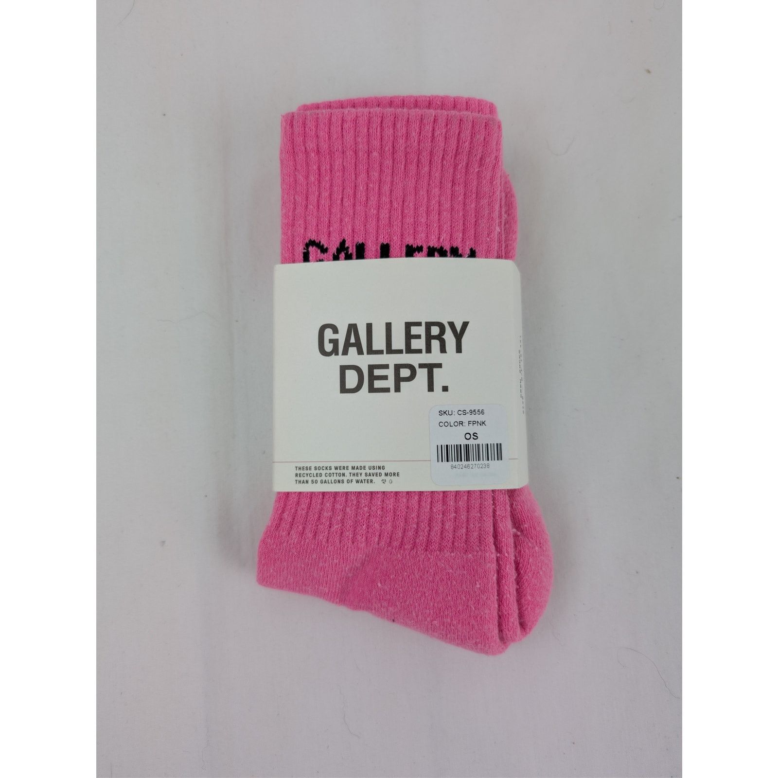 Gallery Dept. o1rshd1 Size: OS / Gallery Dept. Logo Socks in Pink Size ONE SIZE - 2 Thumbnail